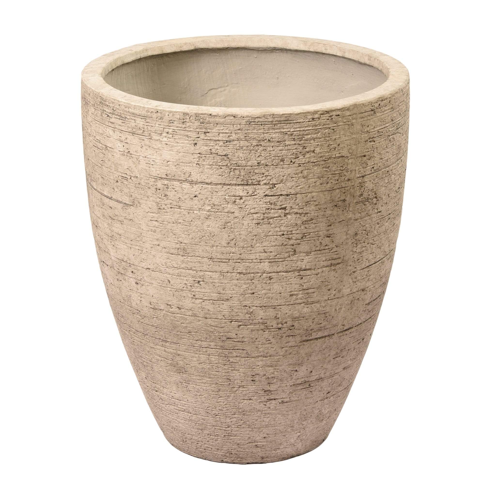 Large Round Ficonstone Tree Pot