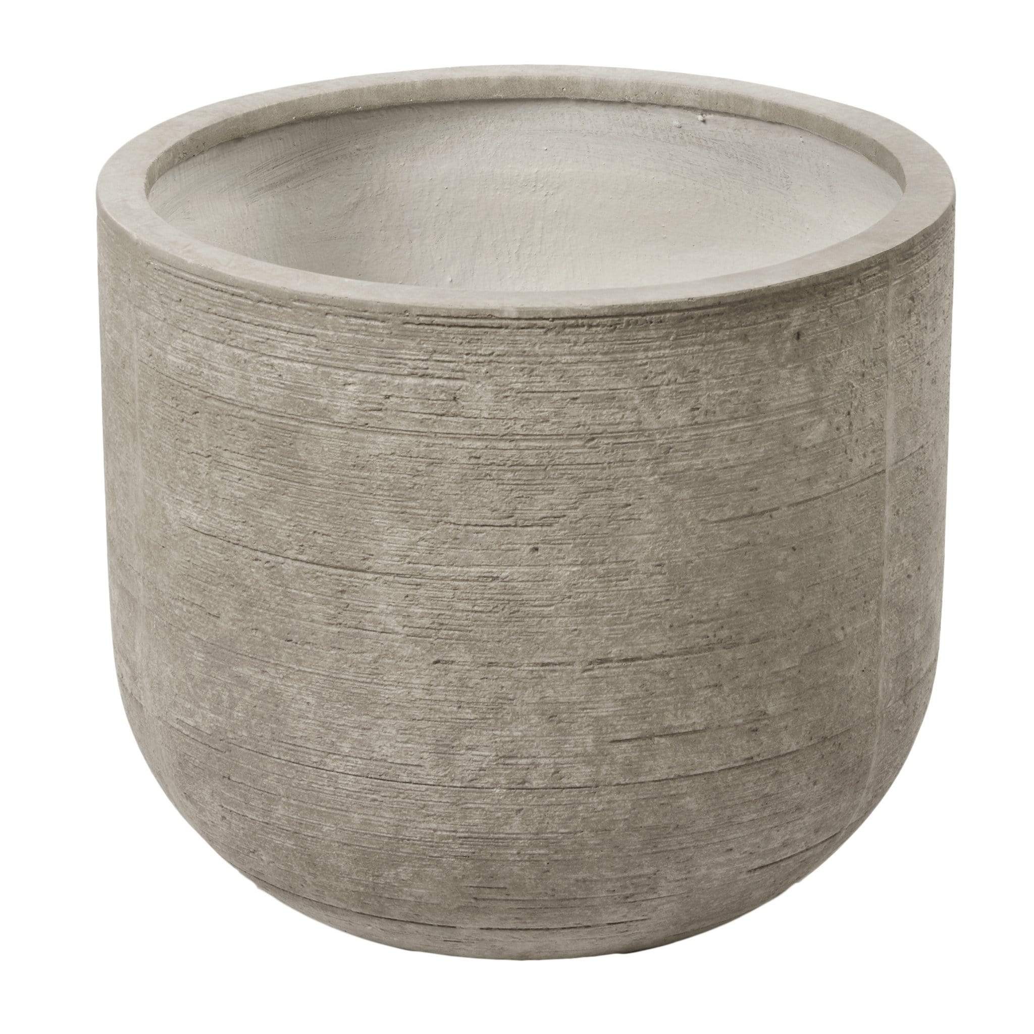 Large Round Ficonstone Tree Pot