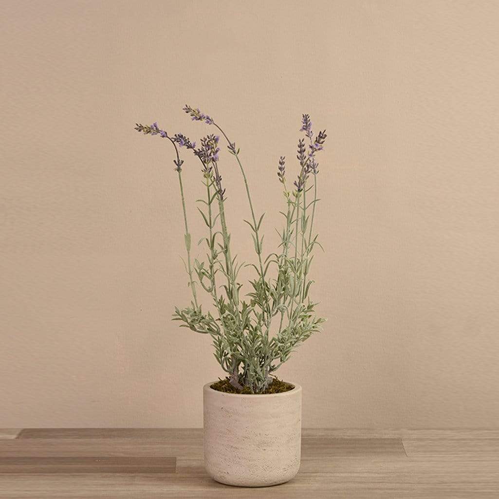 Artificial Potted Lavender - Image 2