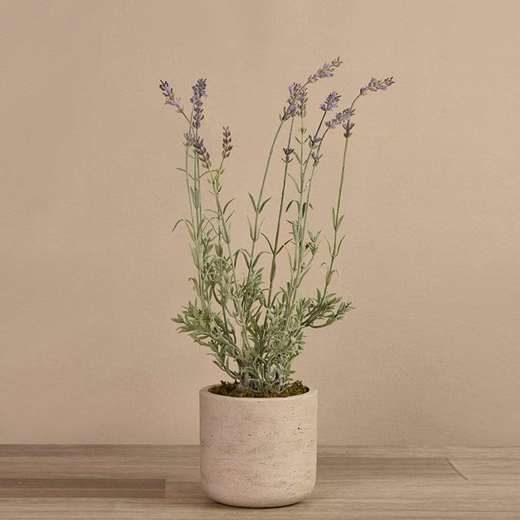 Artificial Potted Lavender - Image 3