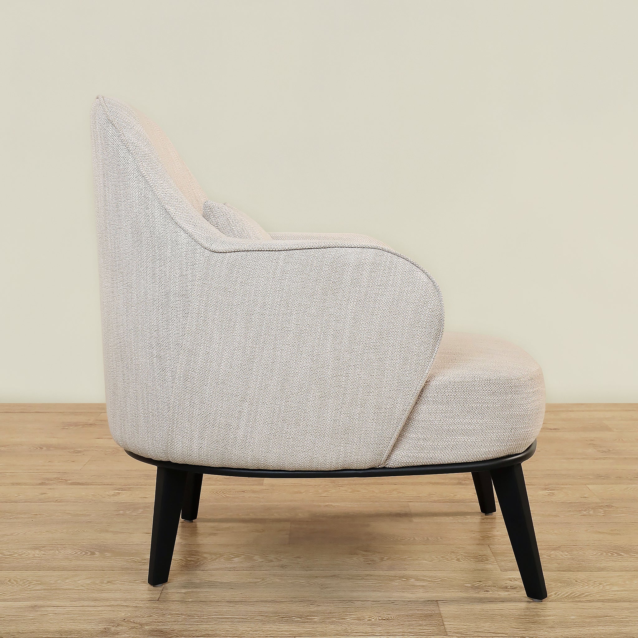 Leon - Bouclé Armchair Lounge Chair - Image 3