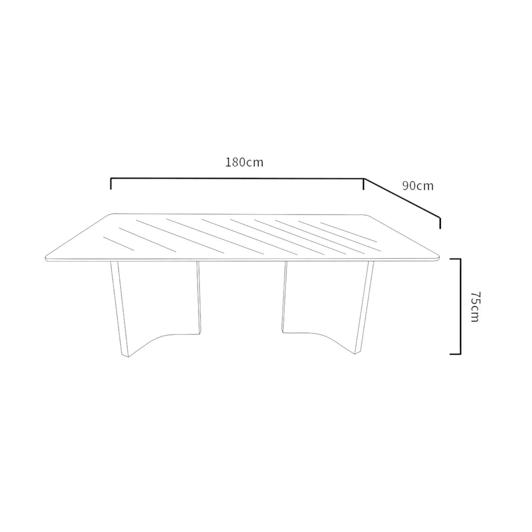Leoni Dining Table 180cm|200cm|220cm|260cm - Image 6