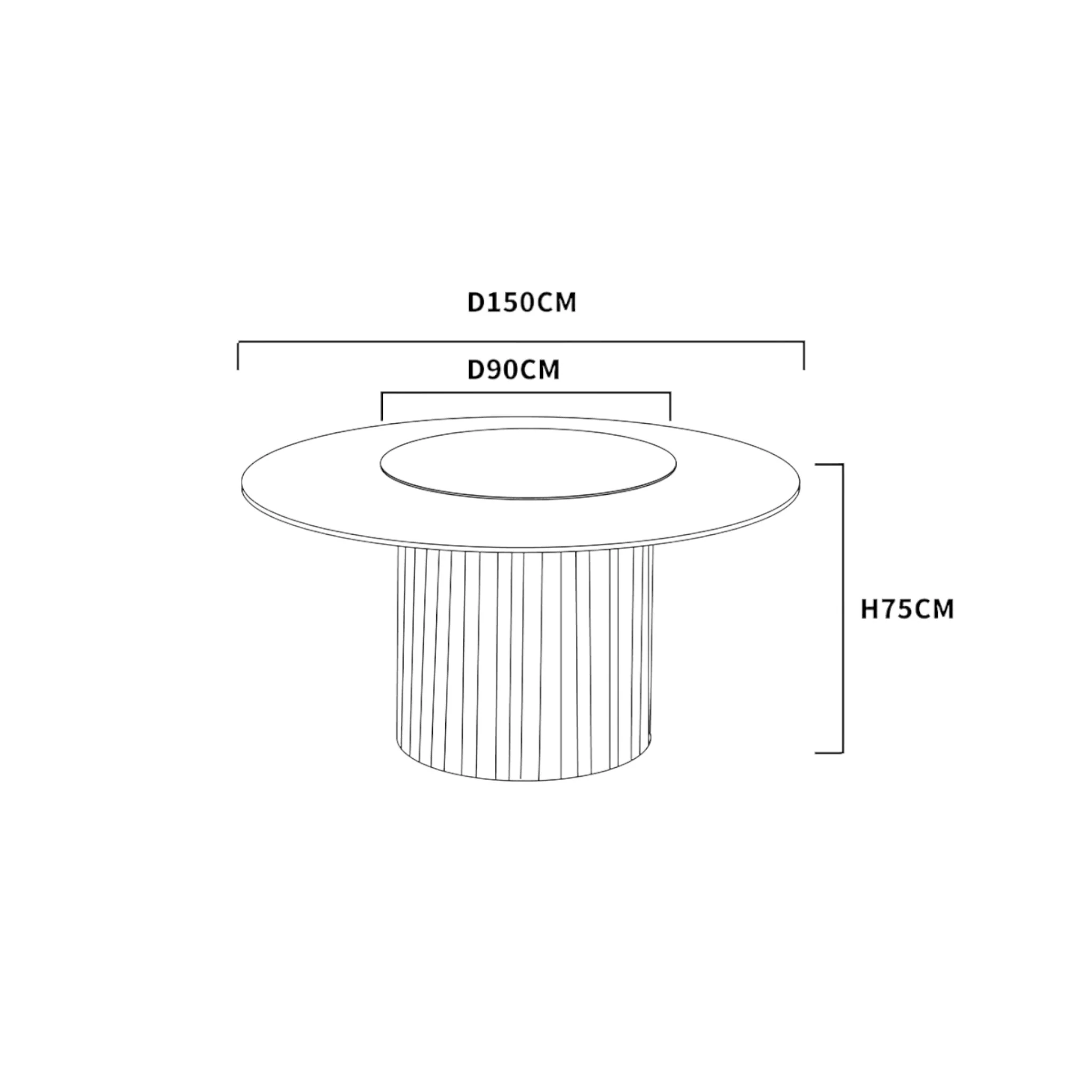 Lester Dining Table - Image 6