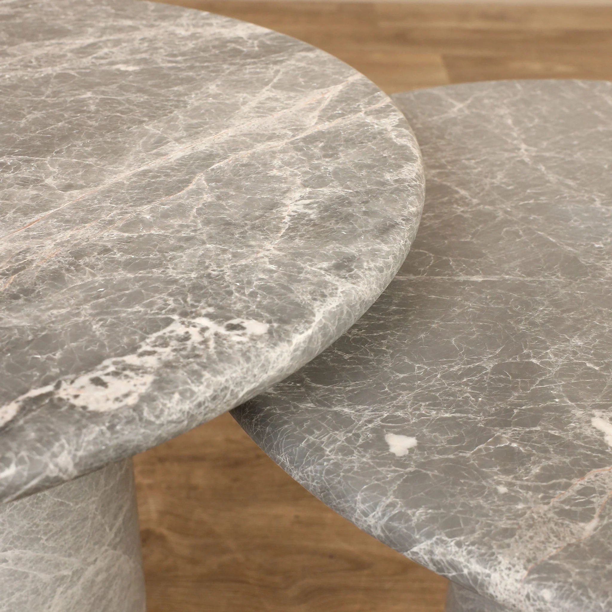Lucy Marble Side Table Set - Image 12