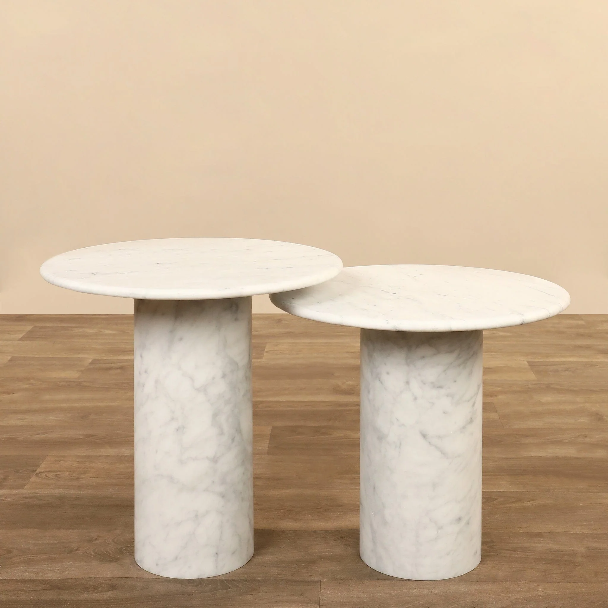 Lucy Marble Side Table Set - Image 5
