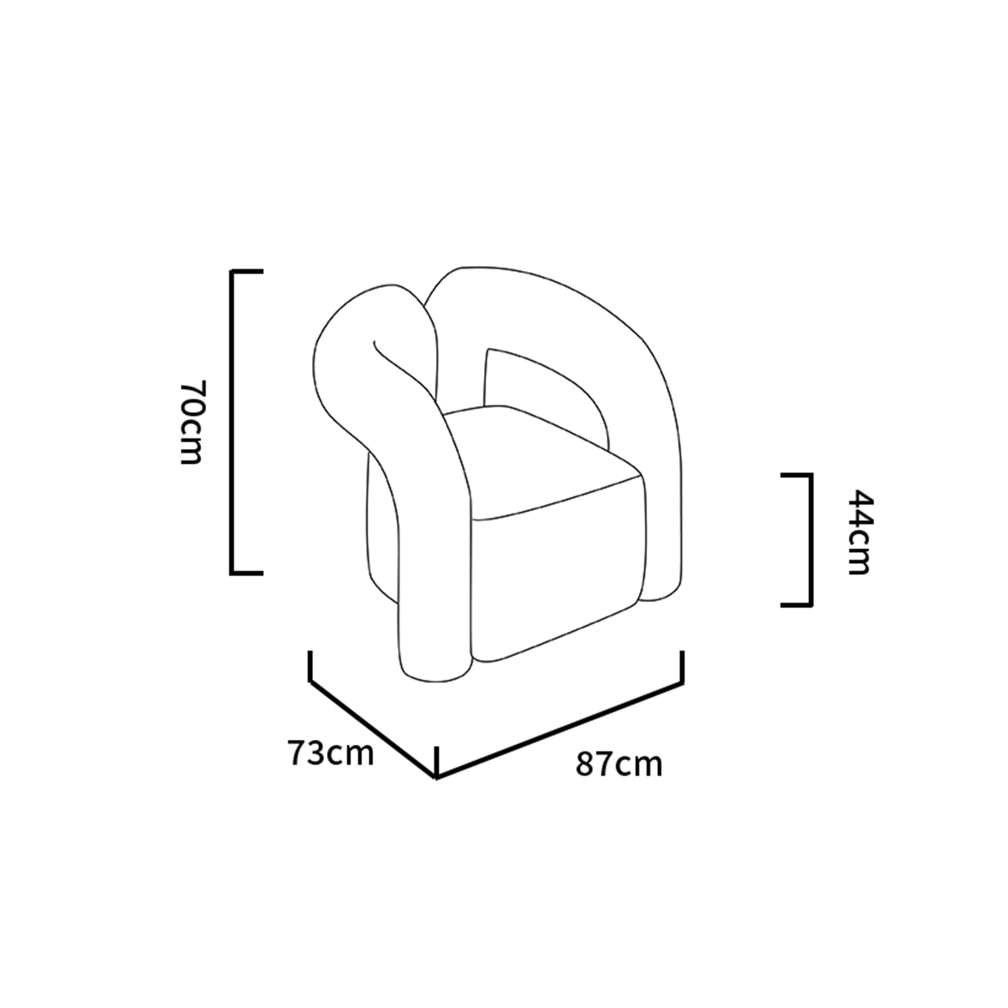 Marquette Armchair Lounge Chair - Image 32