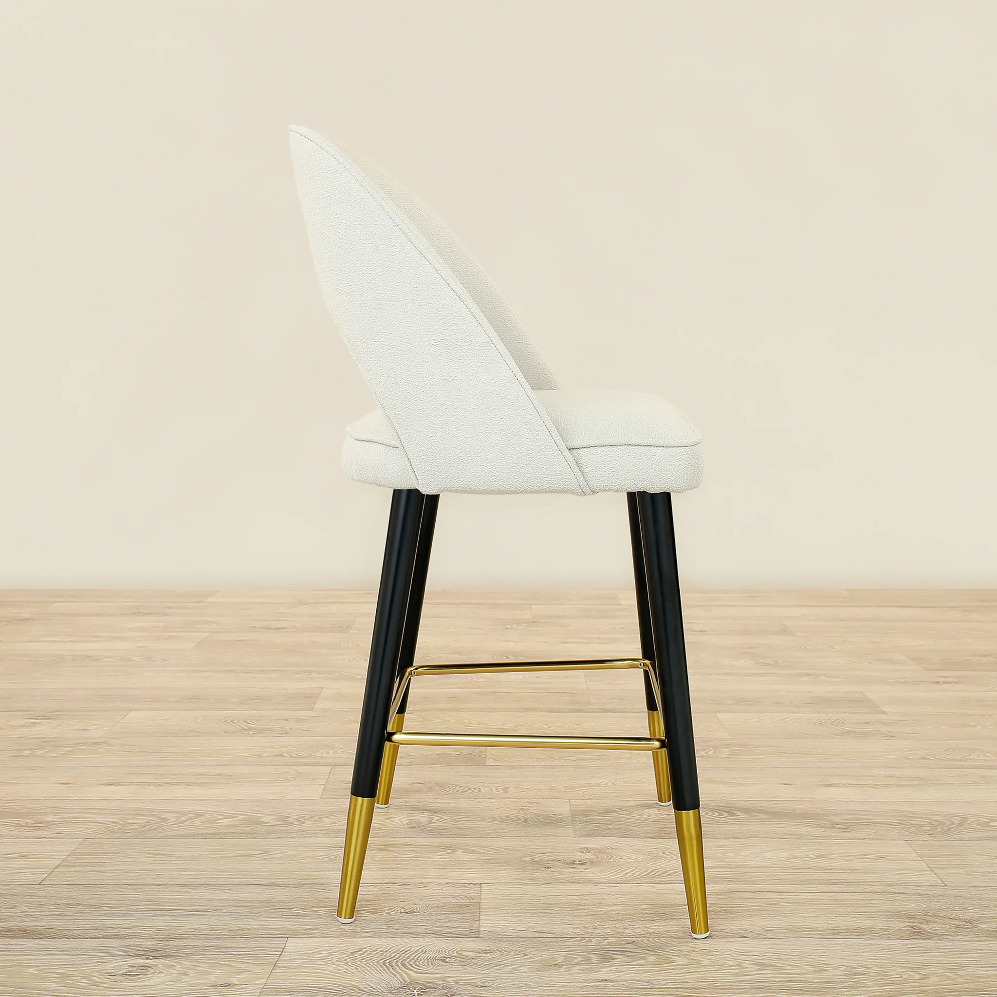 Massena - Bouclé Counter Stool - Image 3