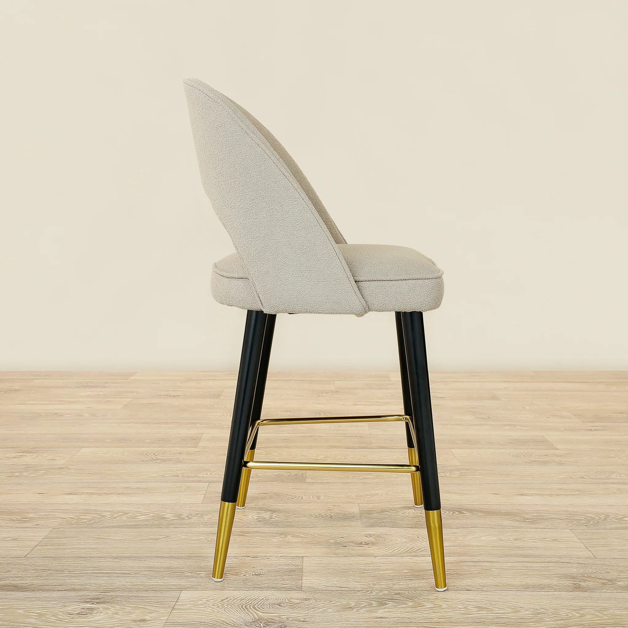Massena - Bouclé Counter Stool - Image 3
