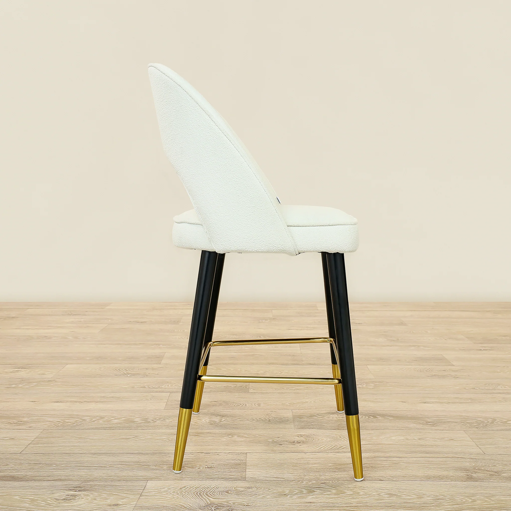 Massena - Bouclé Counter Stool - Image 3