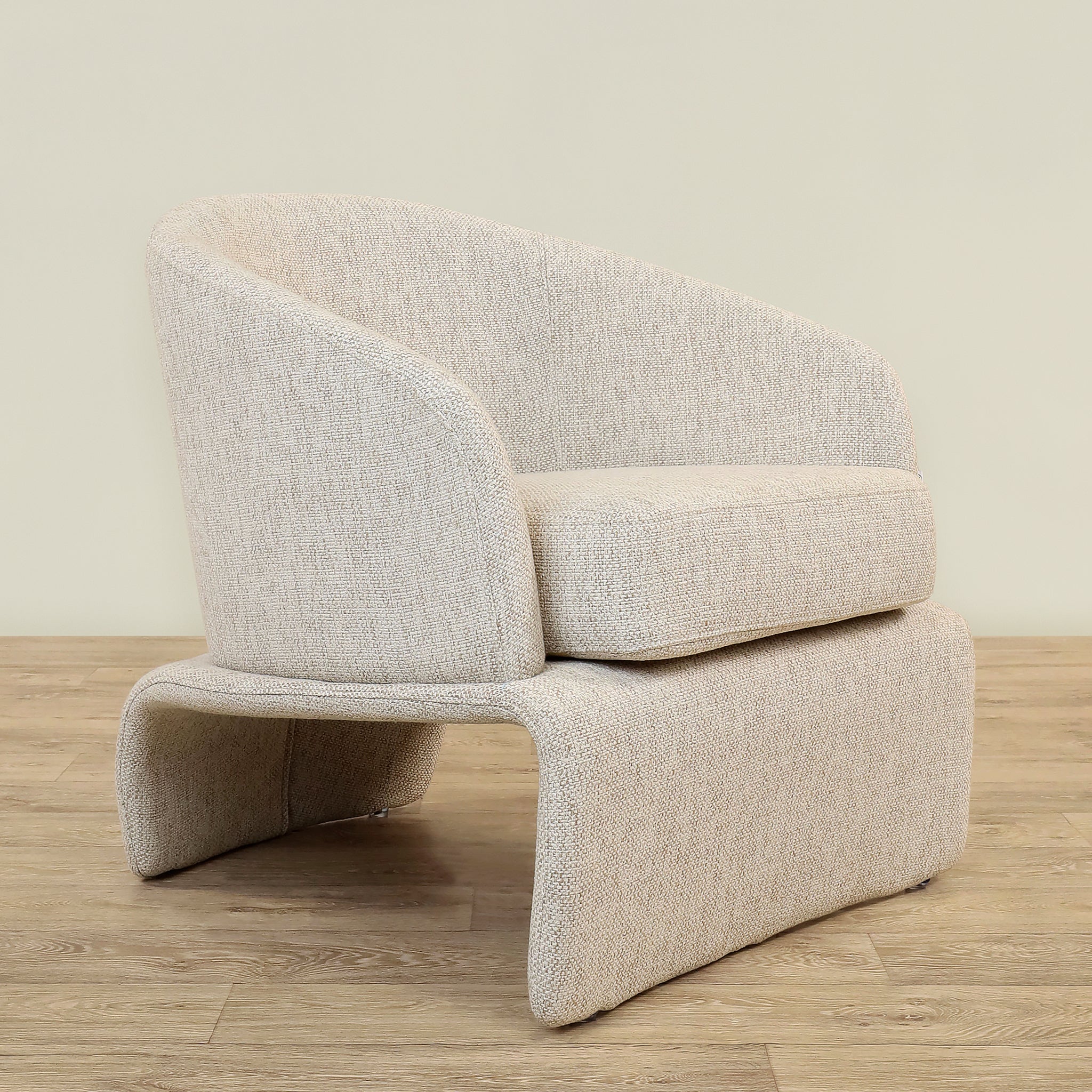 Minna Bouclé Armchair Lounge Chair - Image 2
