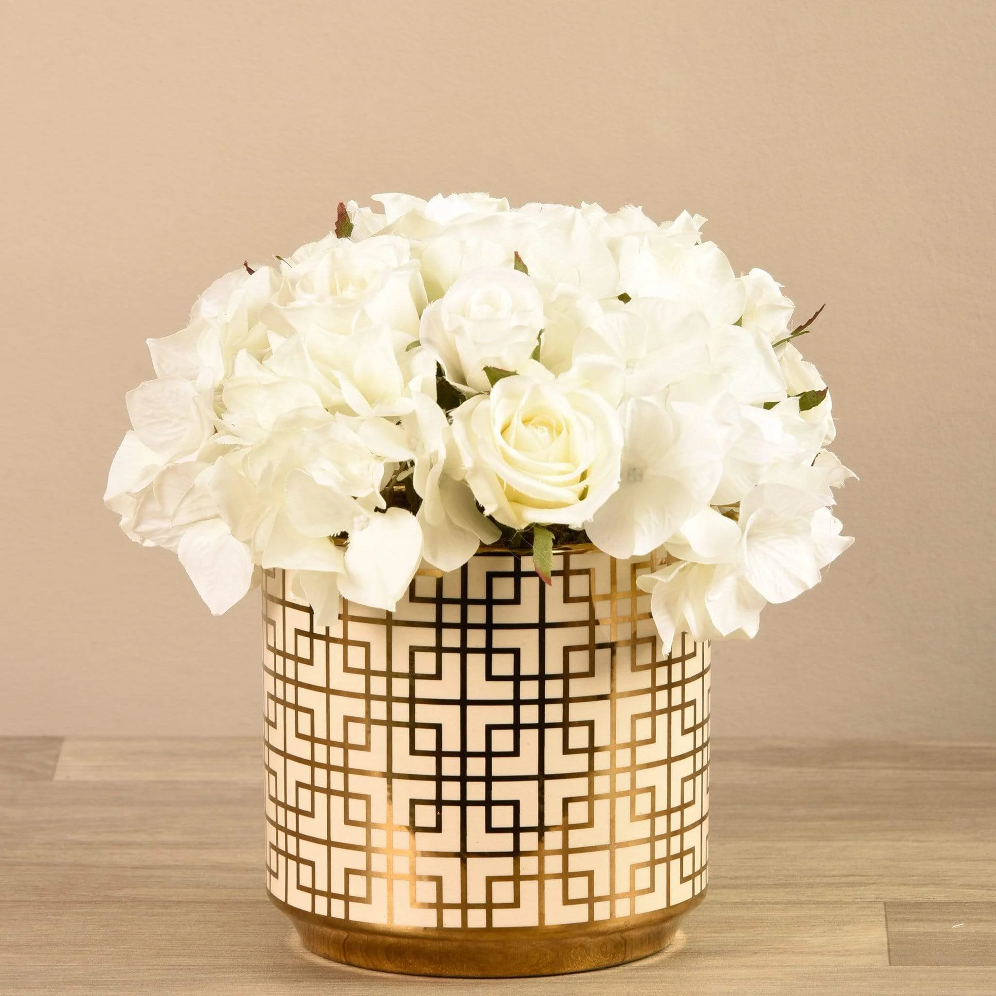 Artificial Mixed Flower Arrangement - Image 2
