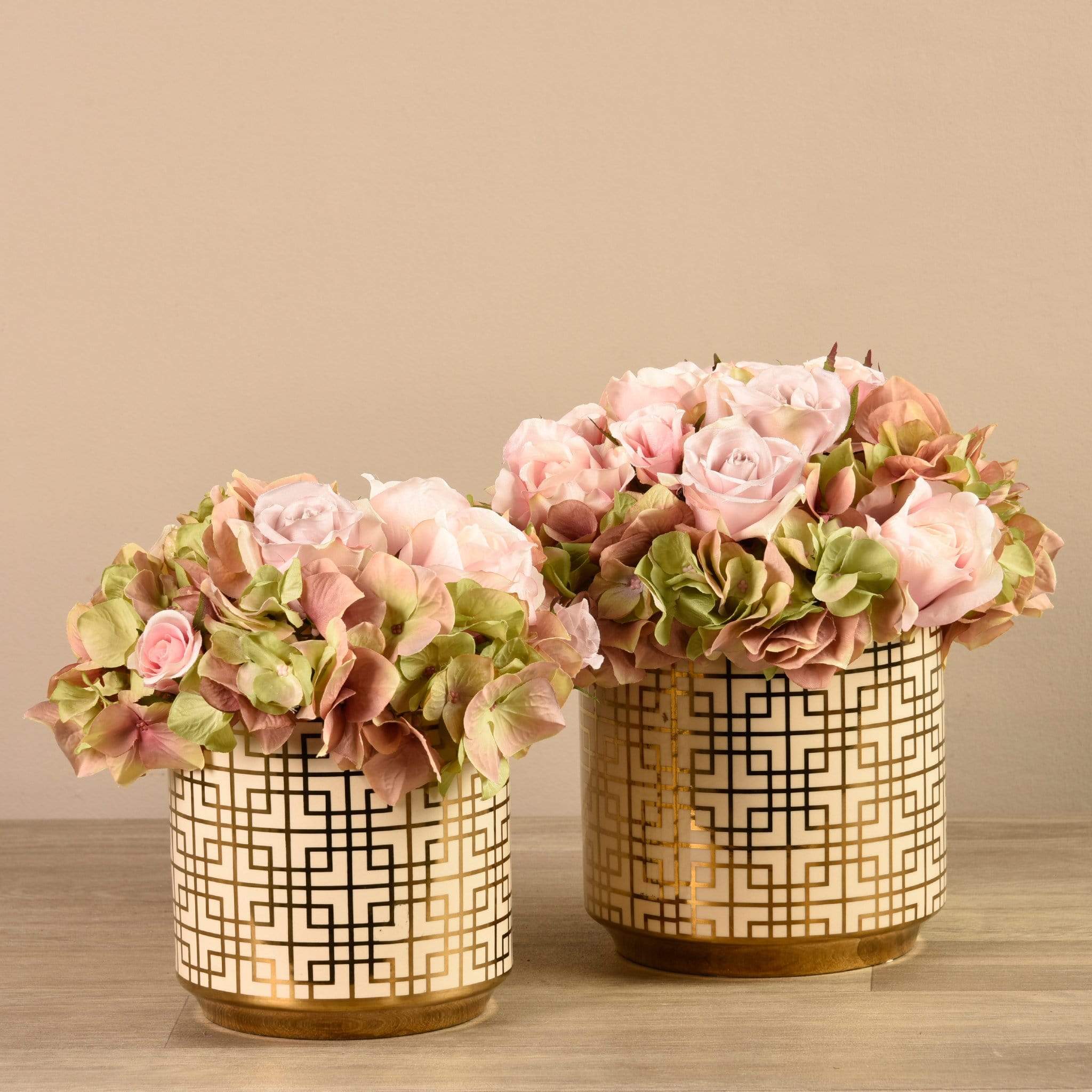 Artificial Mixed Flower Arrangement - Image 4