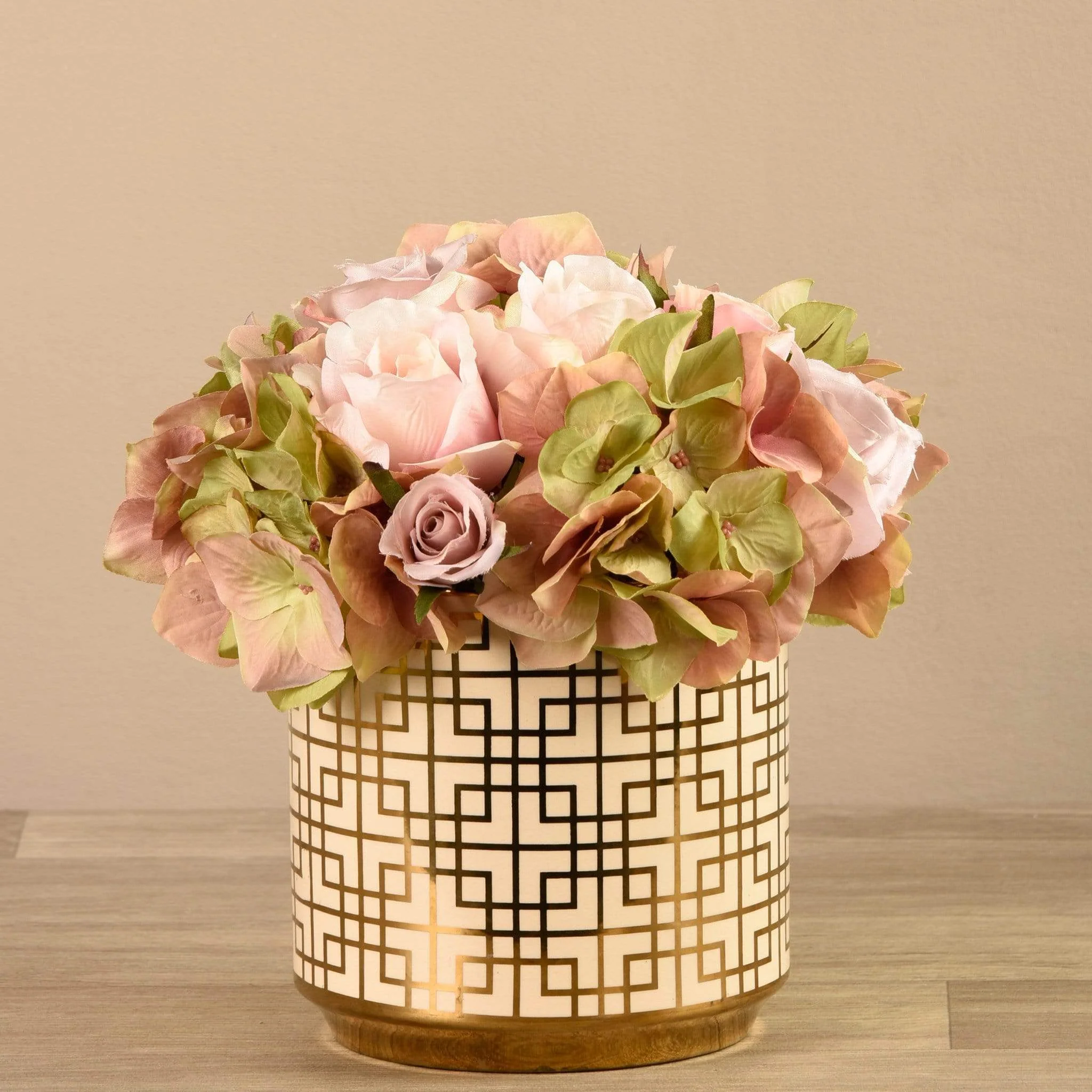 Artificial Mixed Flower Arrangement - Image 5