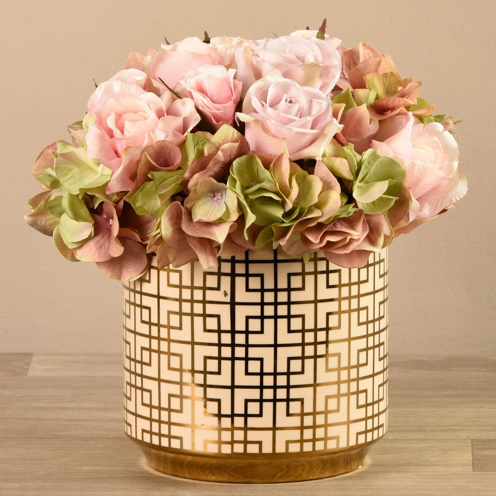 Artificial Mixed Flower Arrangement - Image 6