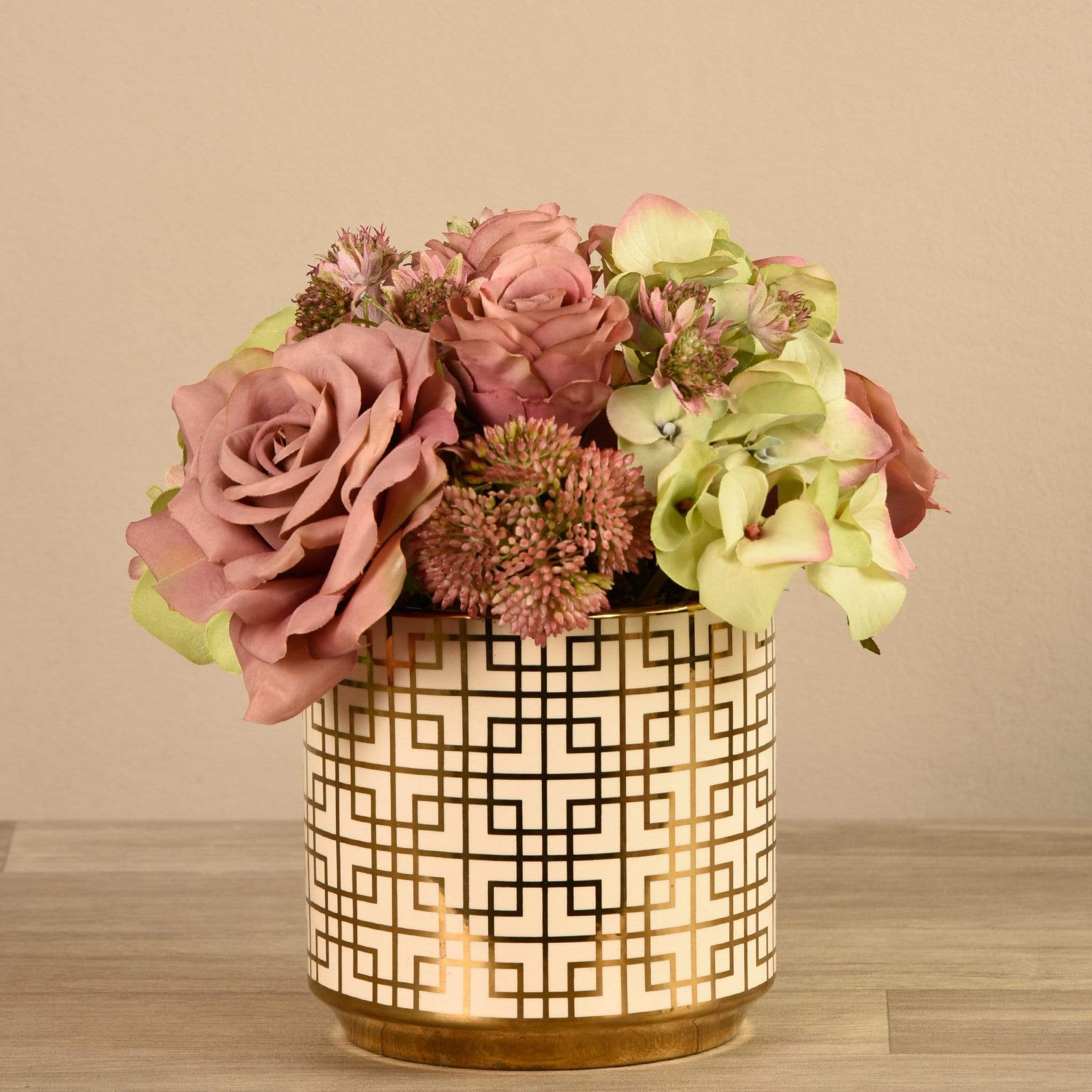 Artificial Mixed Flower Arrangement - Image 2