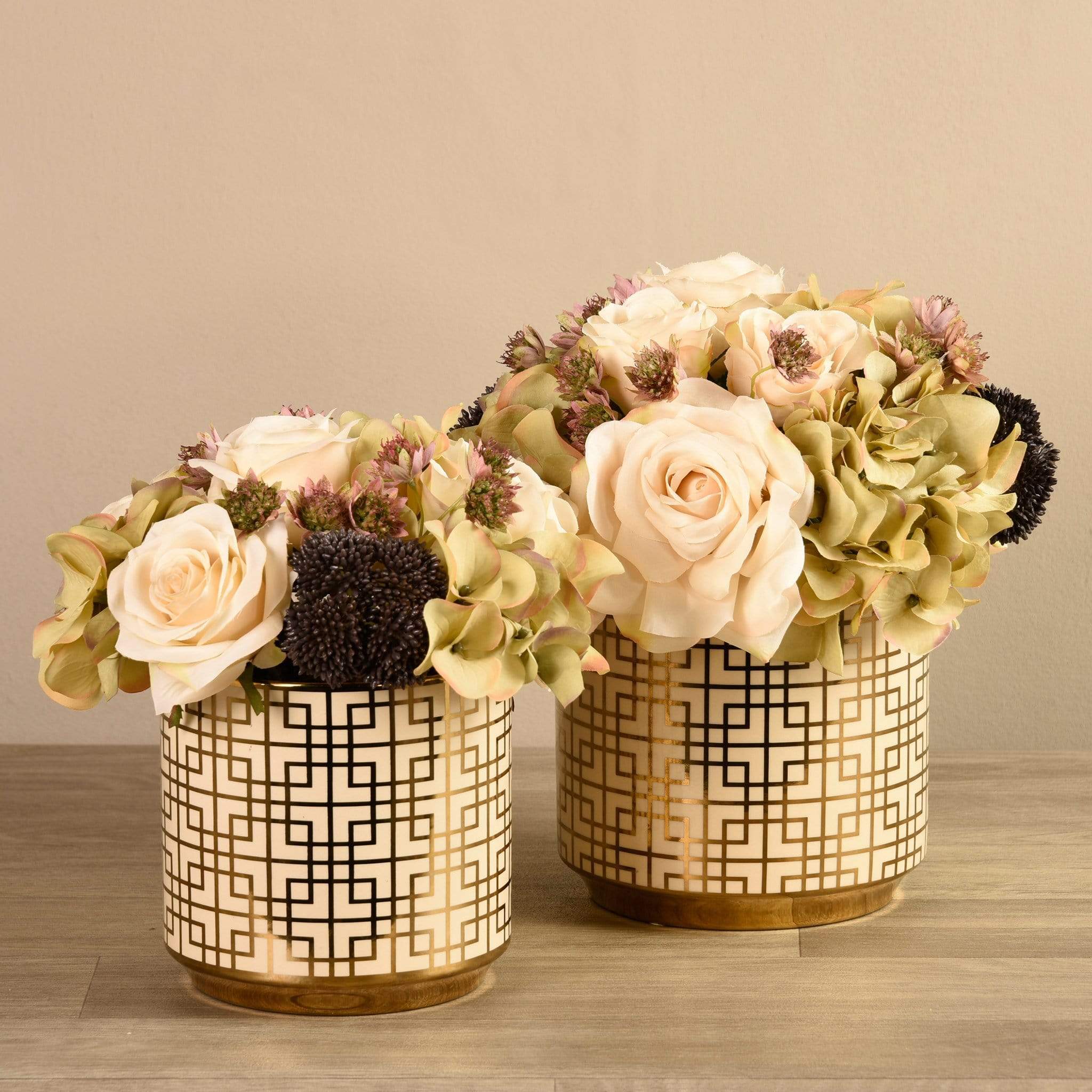 Artificial Mixed Flower Arrangement - Image 4