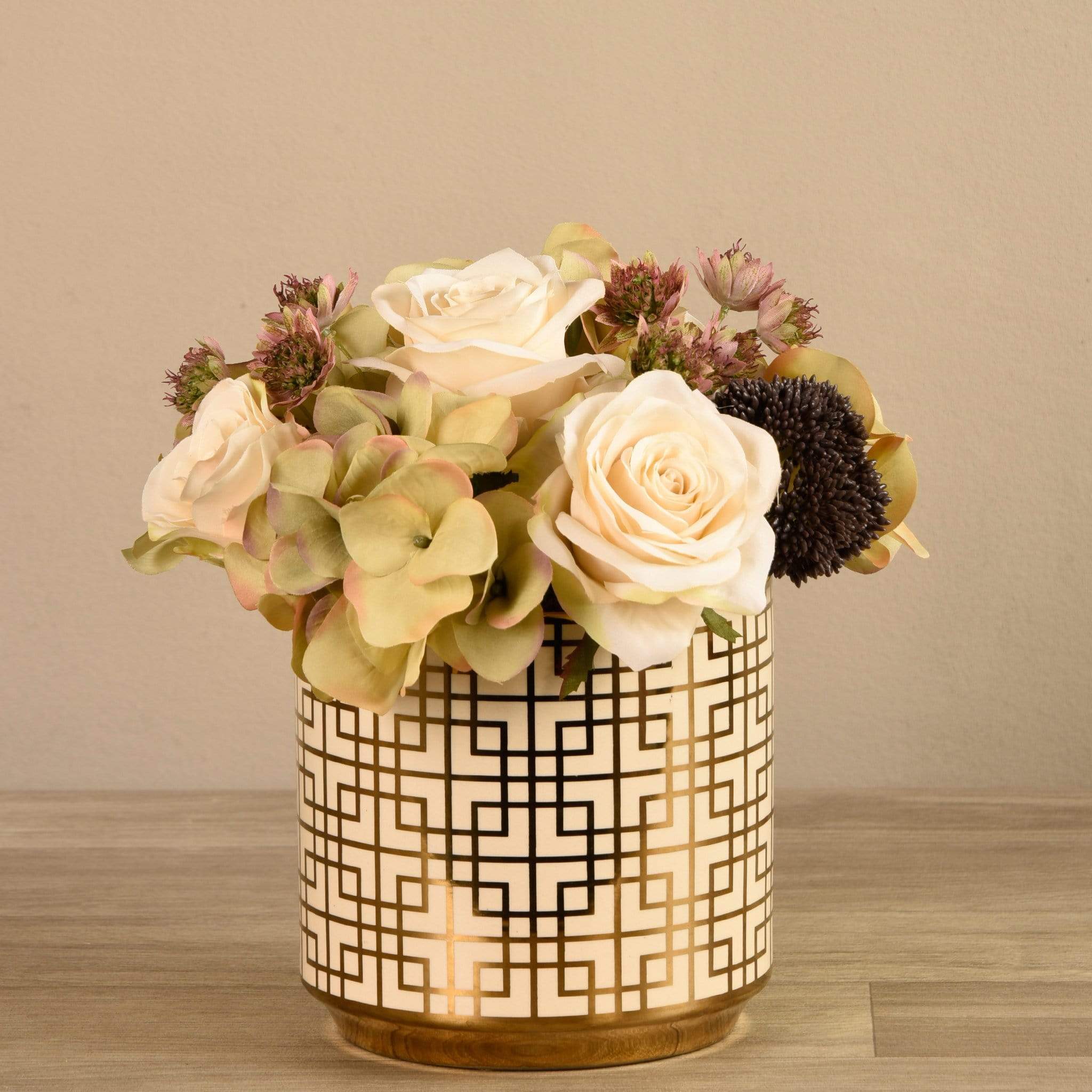 Artificial Mixed Flower Arrangement - Image 5
