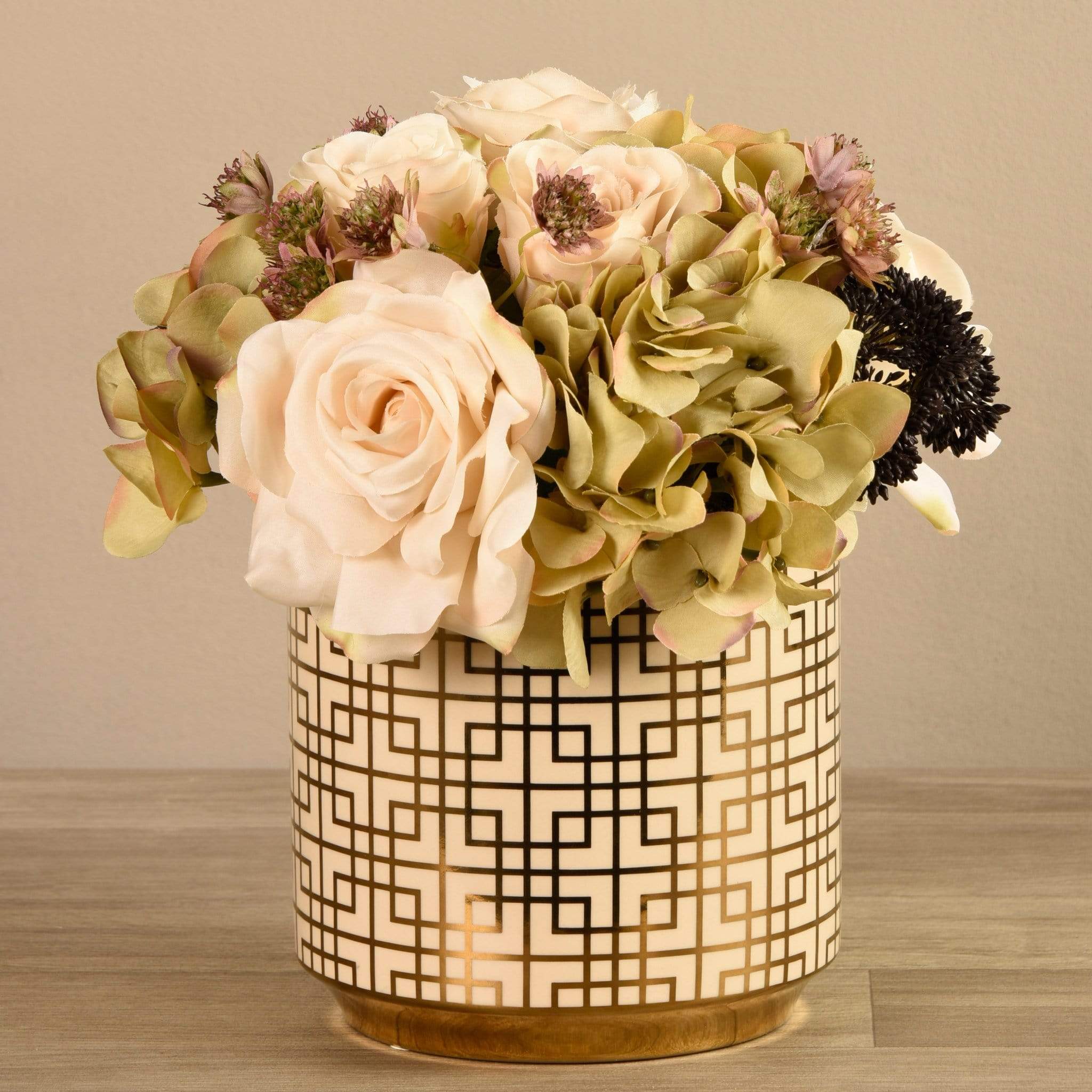 Artificial Mixed Flower Arrangement - Image 6