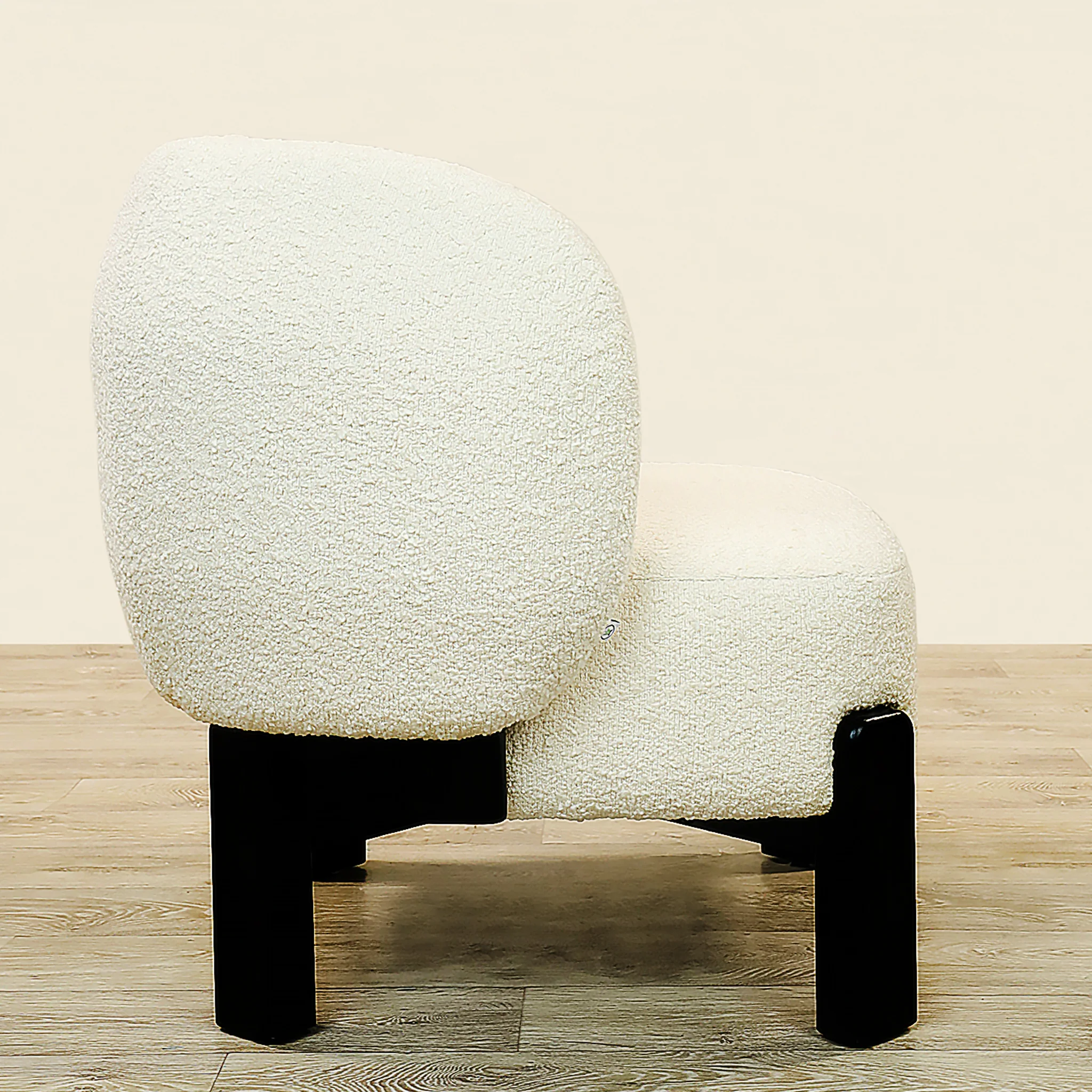 Nara - Bouclé Armchair Lounge Chair - Image 5
