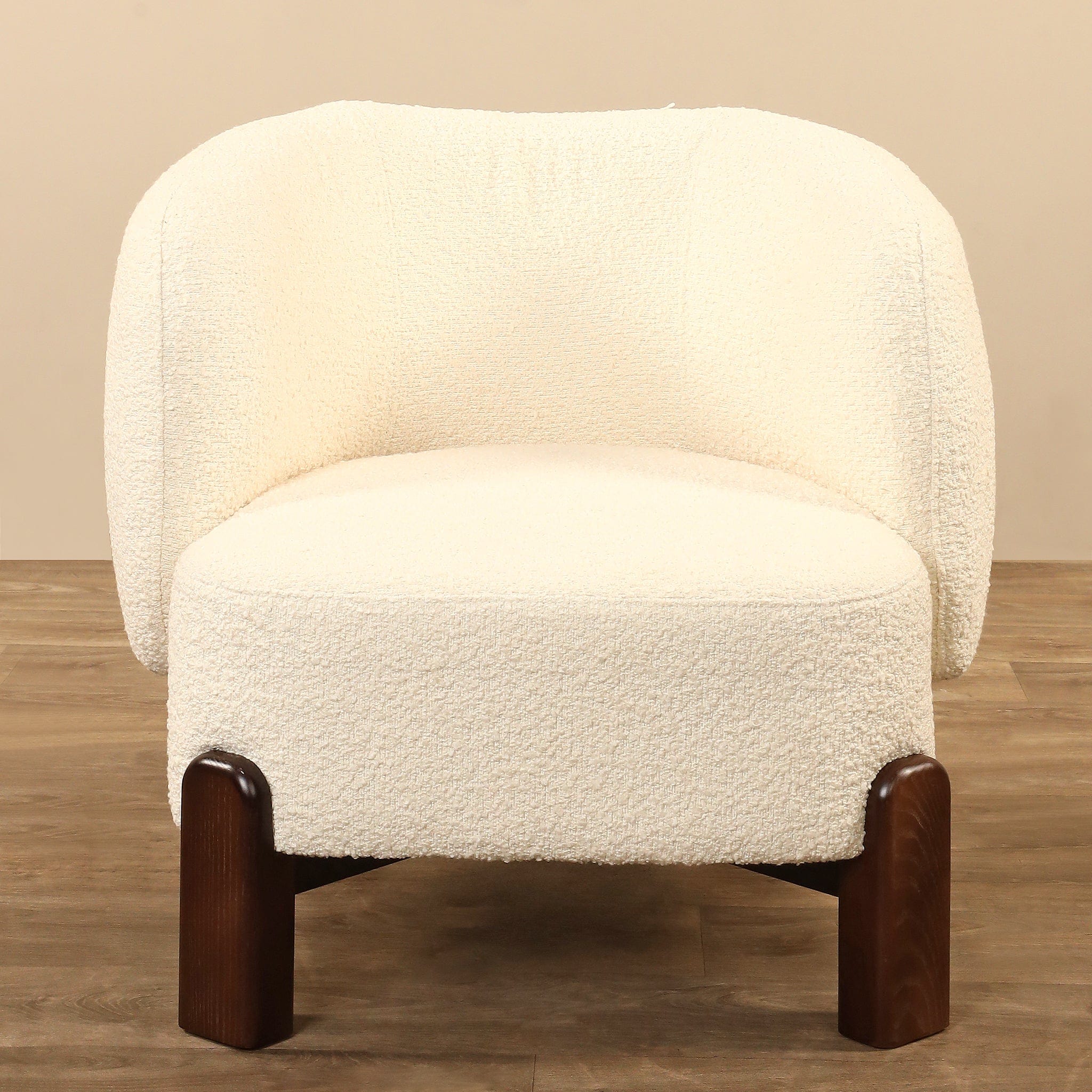 Nara - Bouclé Armchair Lounge Chair - Image 9