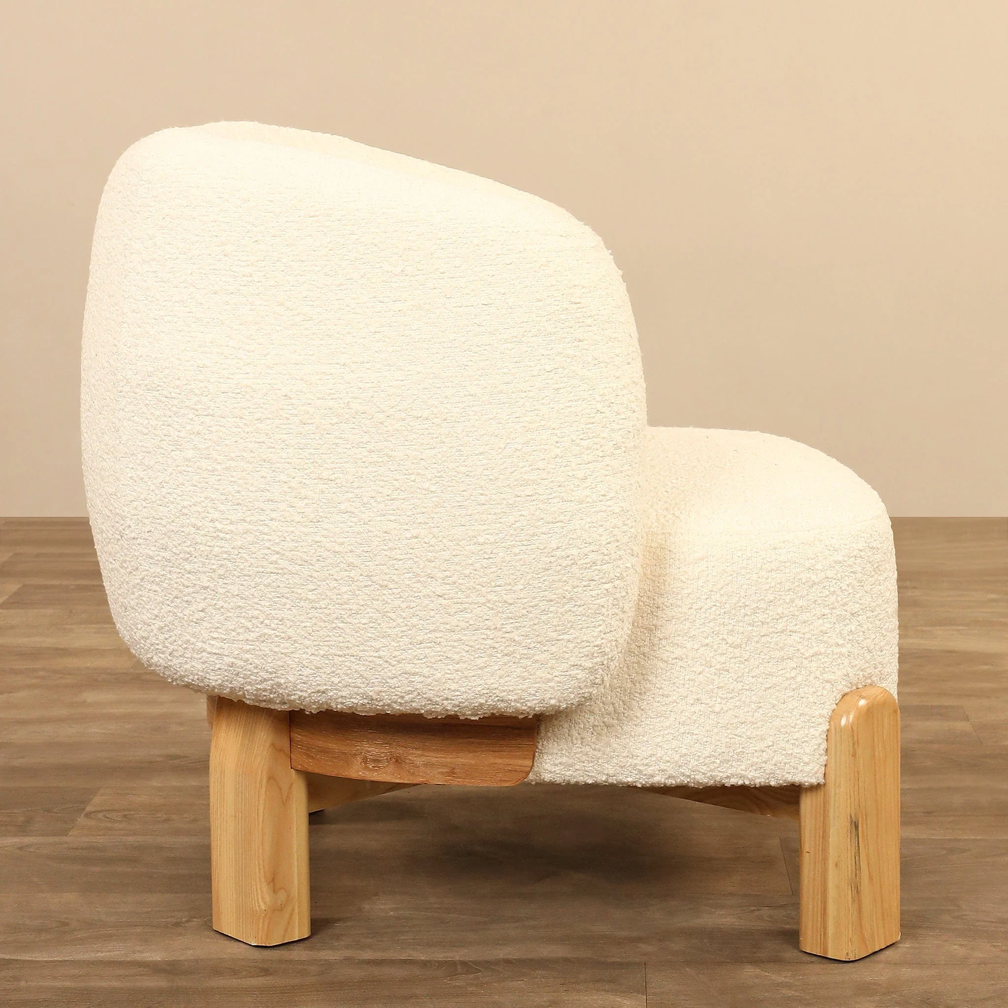 Nara - Bouclé Armchair Lounge Chair - Image 10