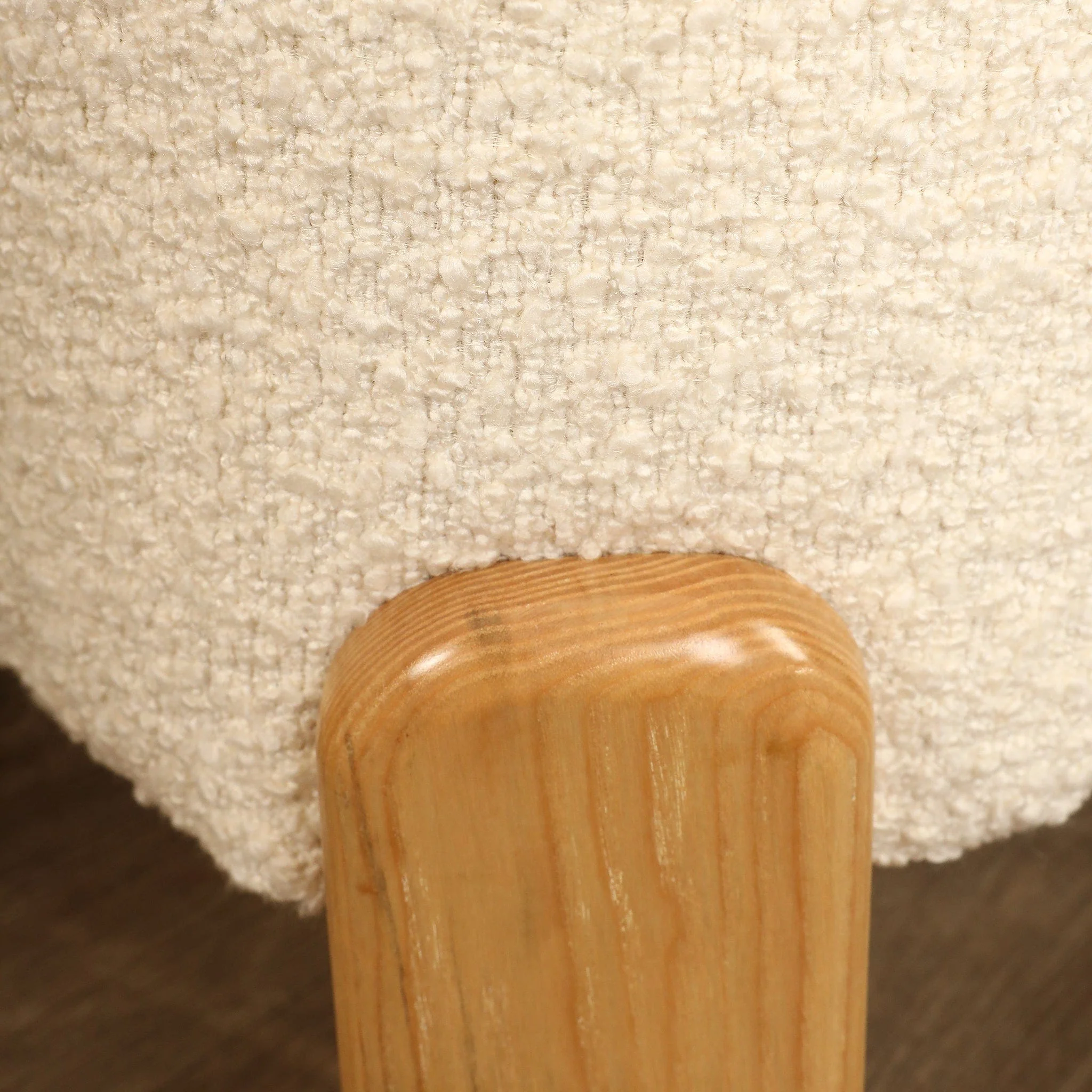 Nara - Bouclé Armchair Lounge Chair - Image 11