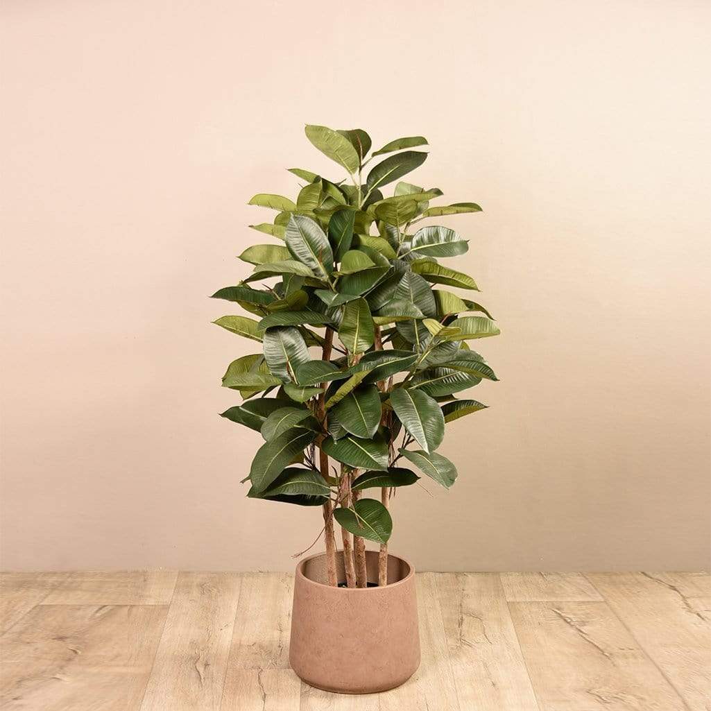 Artificial Rubber Tree 130cm - Image 2