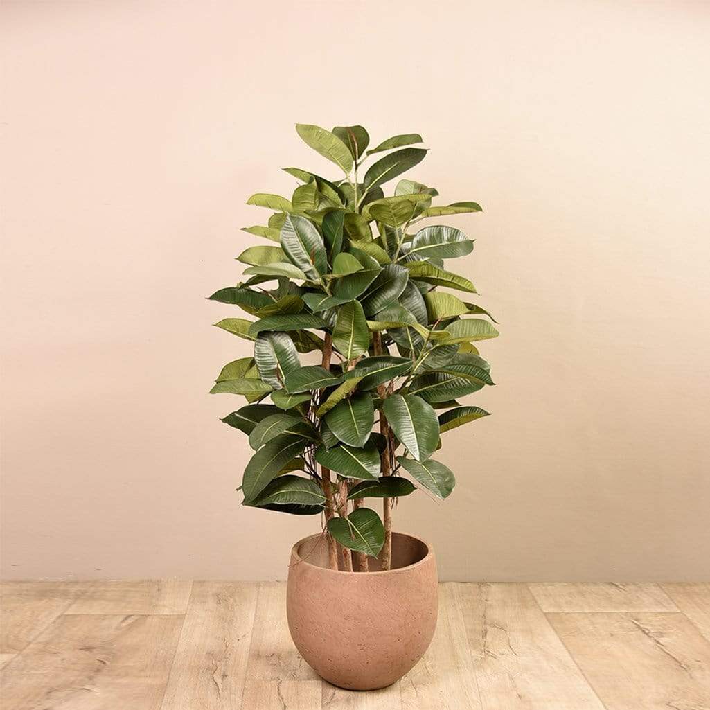 Artificial Rubber Tree 130cm - Image 3