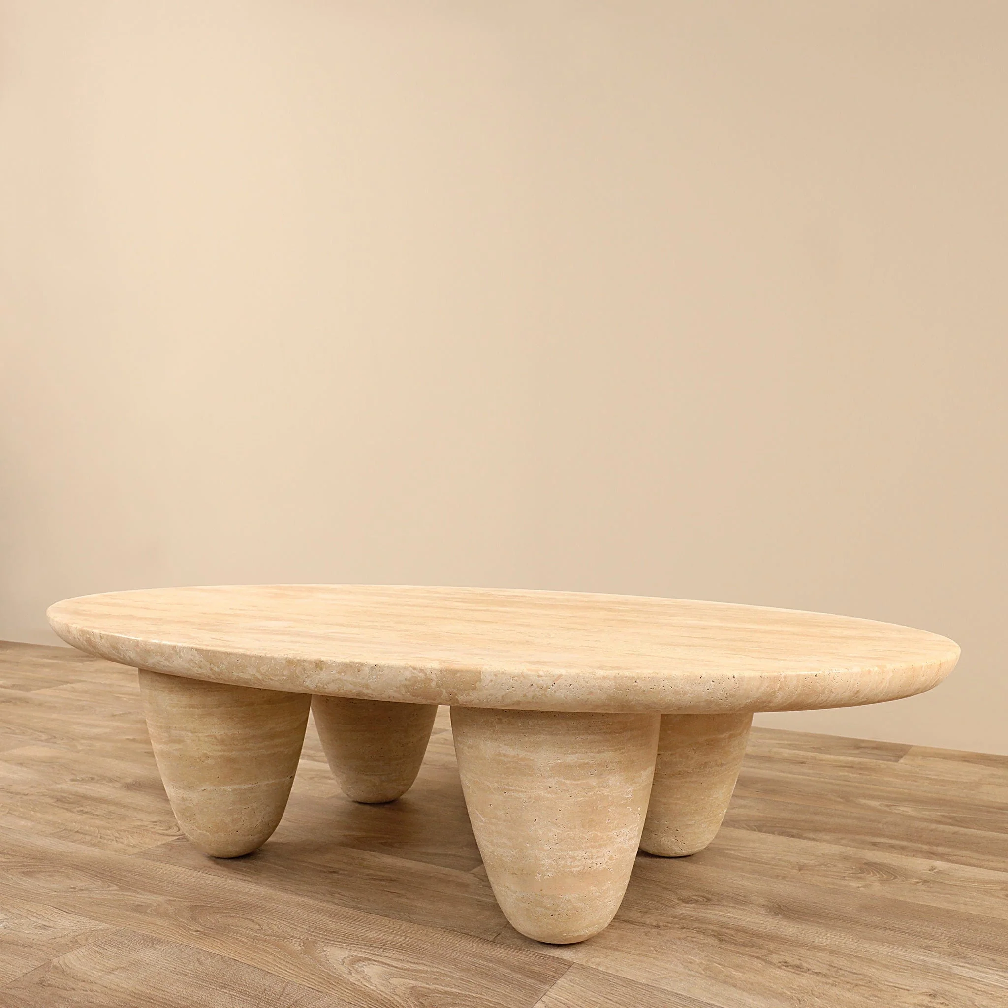 Oliver Travertine Coffee Table - Image 3