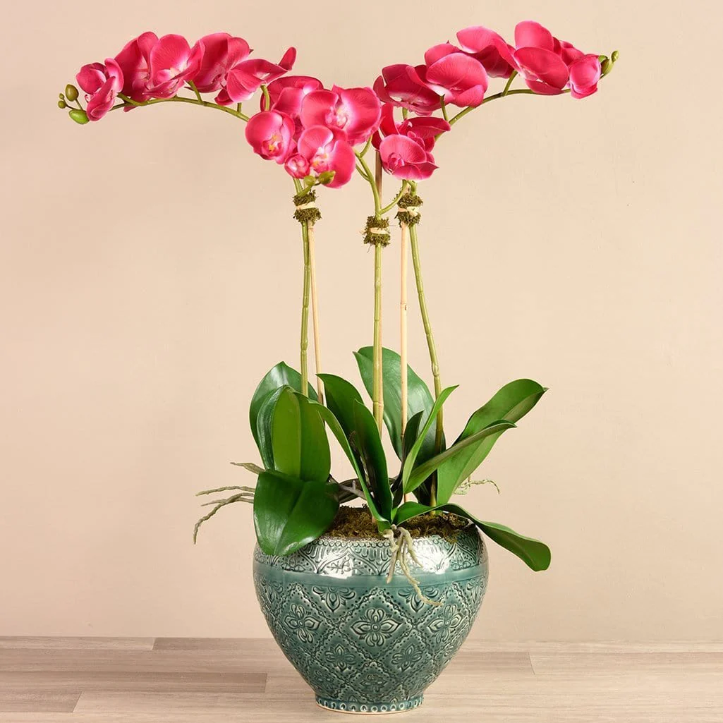 Artificial Orchid Arrangement - Image 4