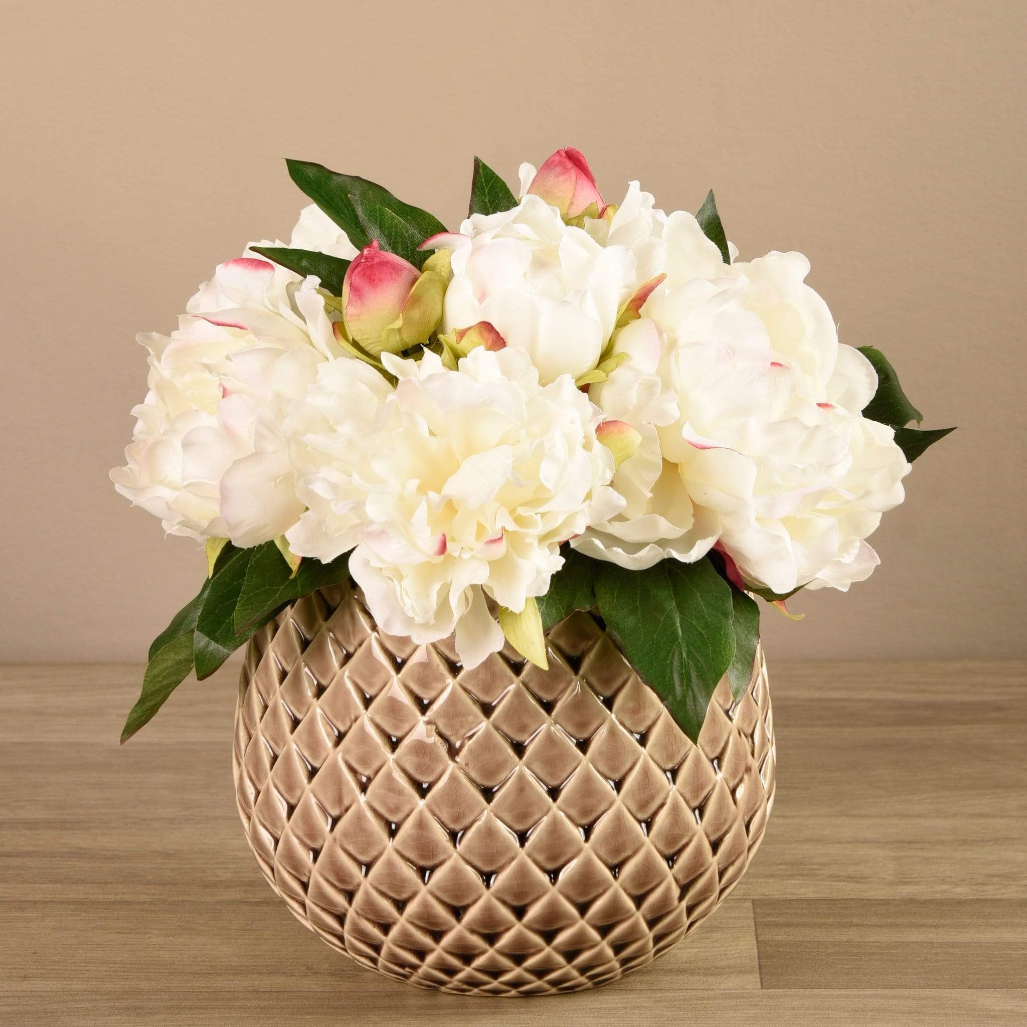 Artificial Peony Arrangement - Image 2