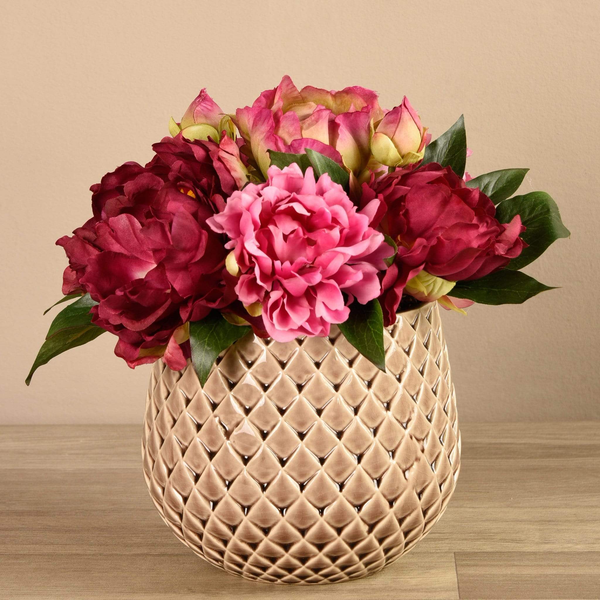 Artificial Peony Arrangement - Image 5