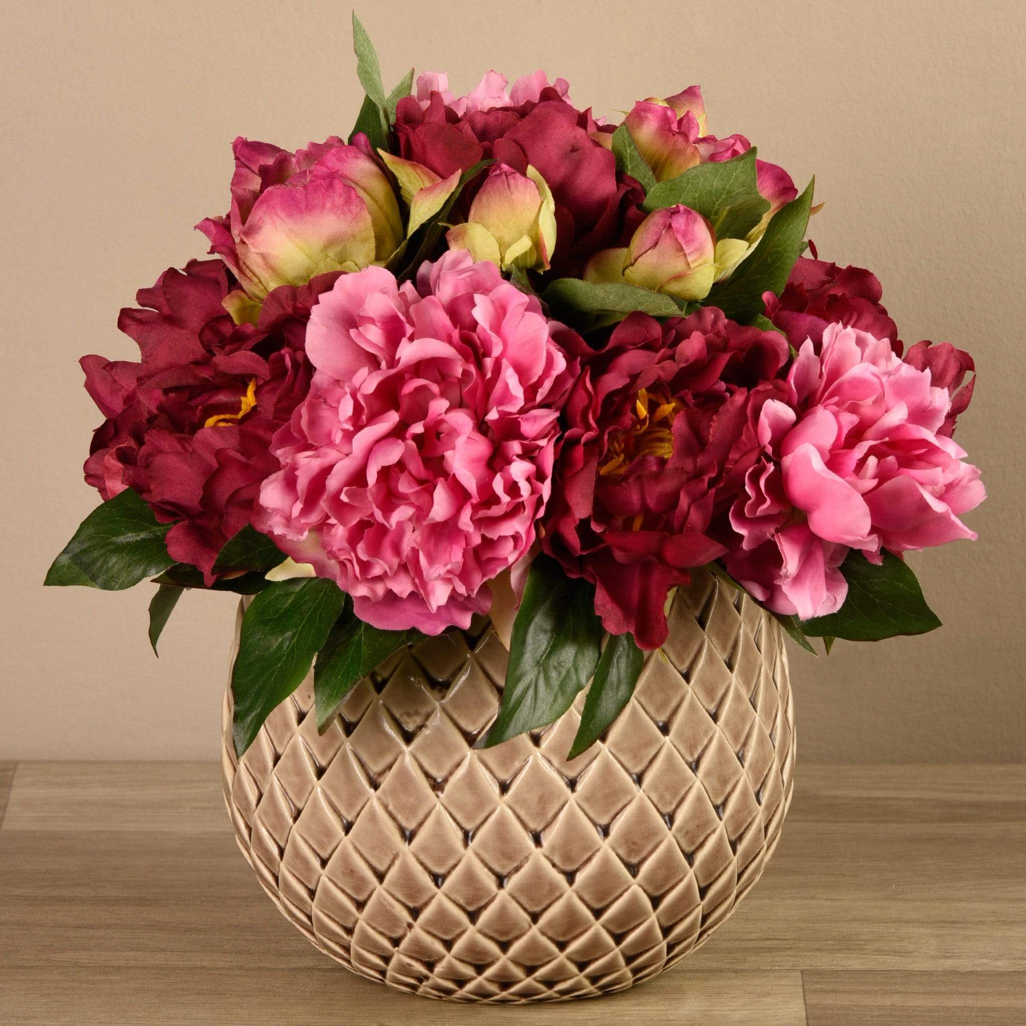 Artificial Peony Arrangement - Image 6