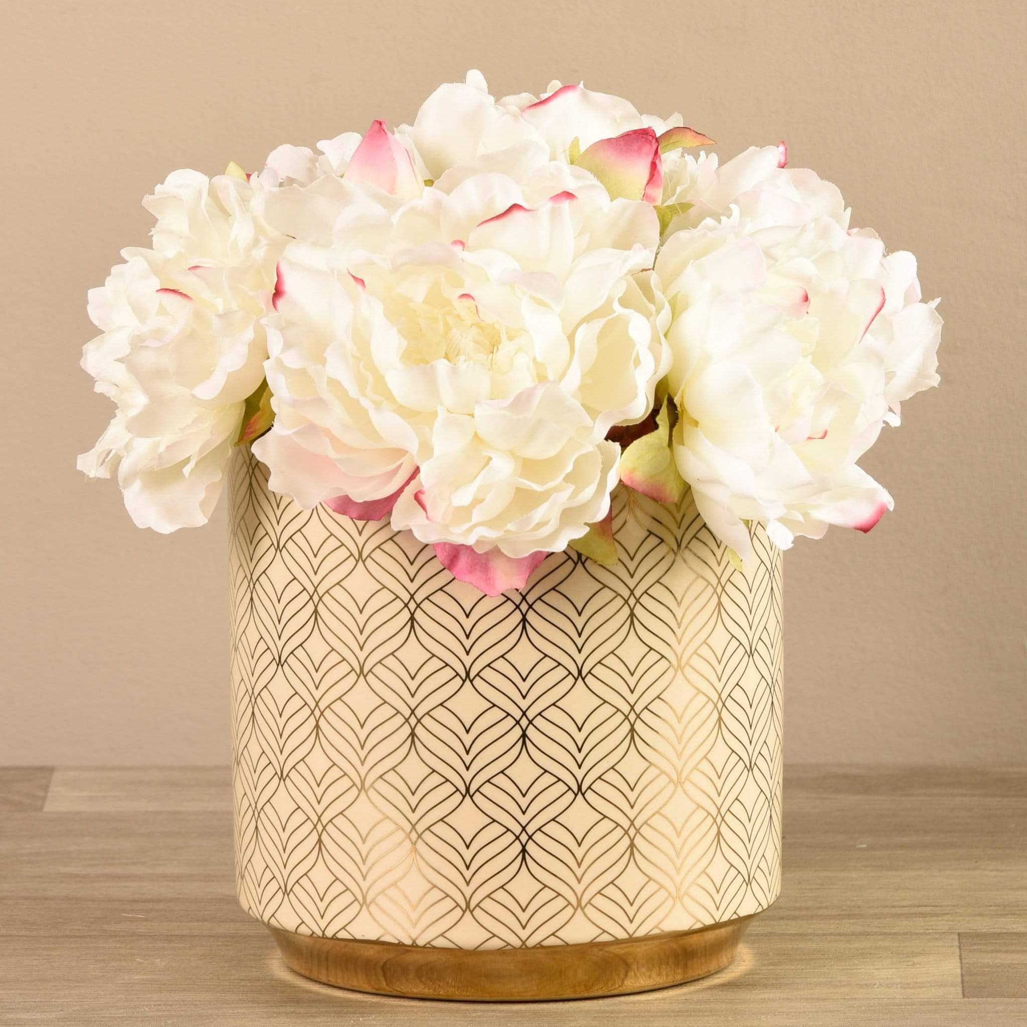 Artificial Peony Arrangement - Image 3