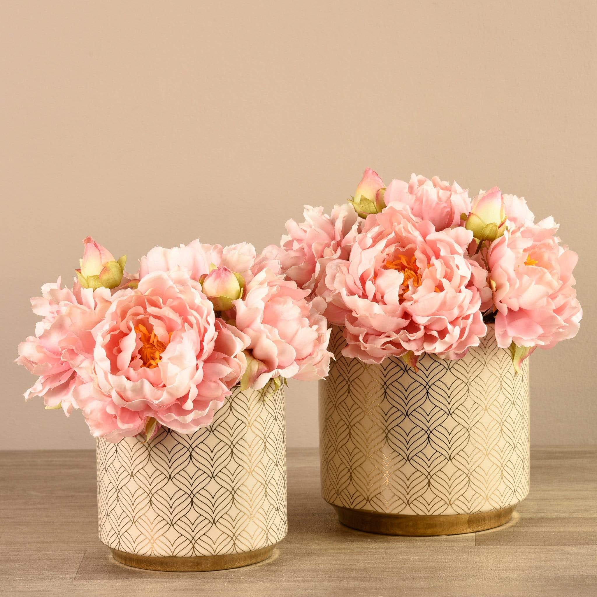 Artificial Peony Arrangement - Image 4
