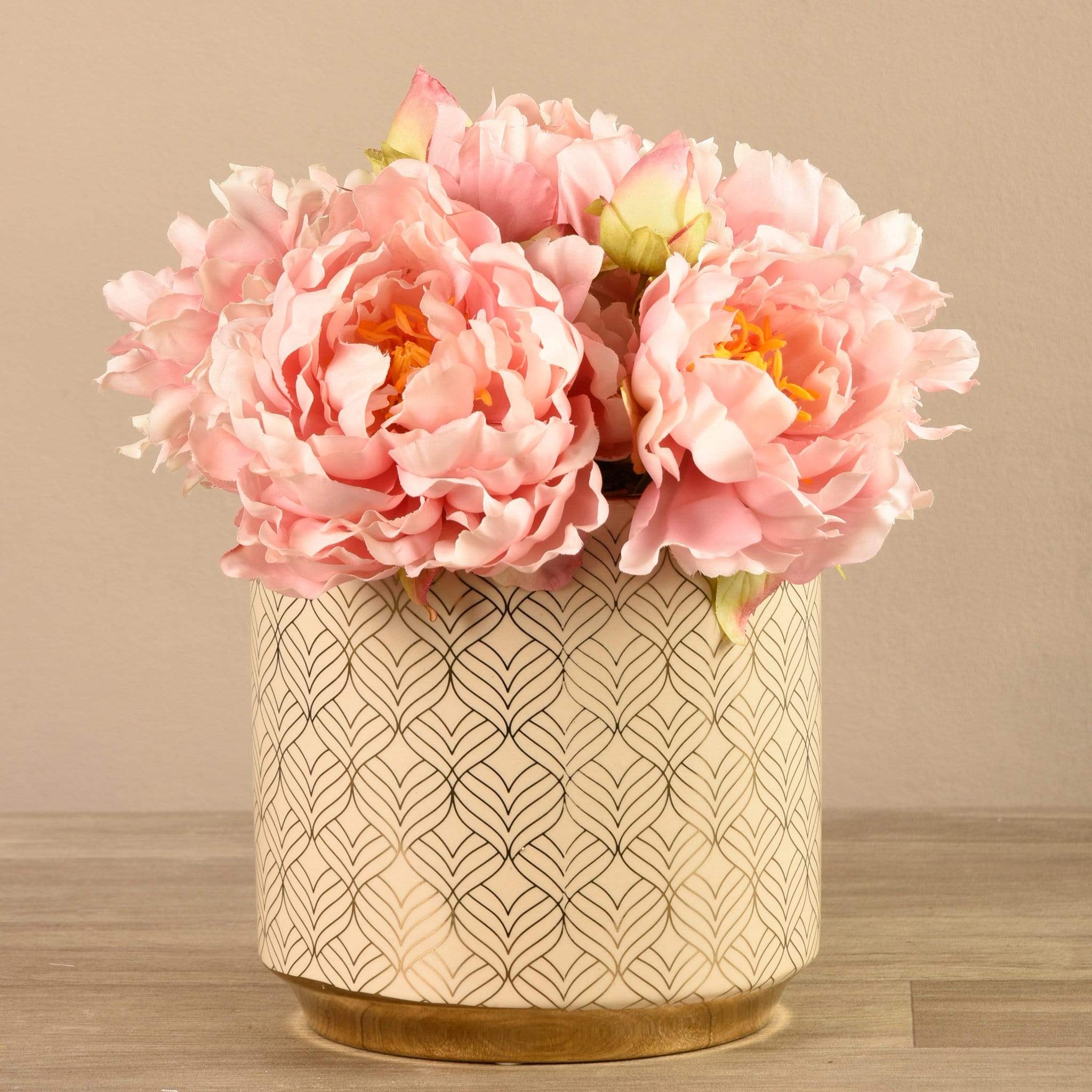 Artificial Peony Arrangement - Image 6