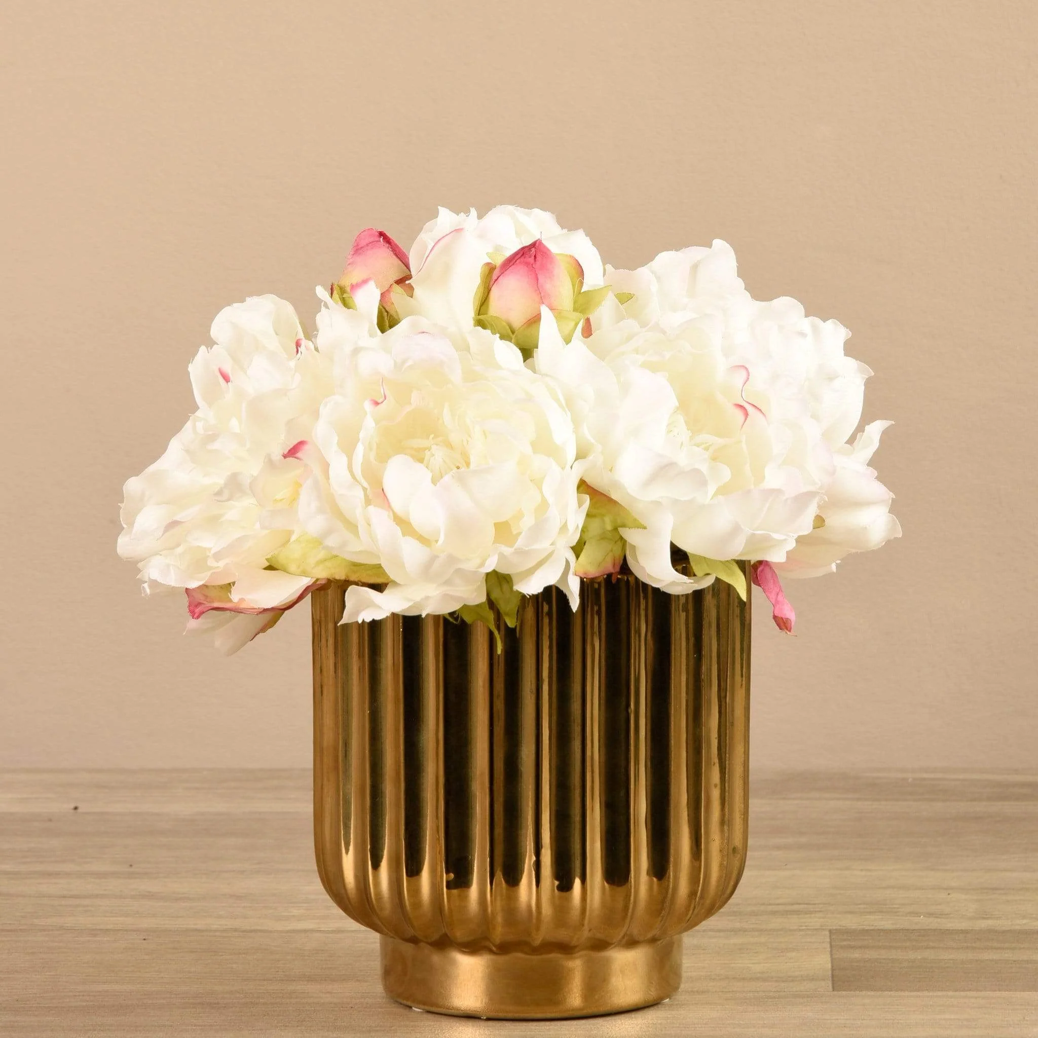 Artificial Peony Arrangement - Image 2