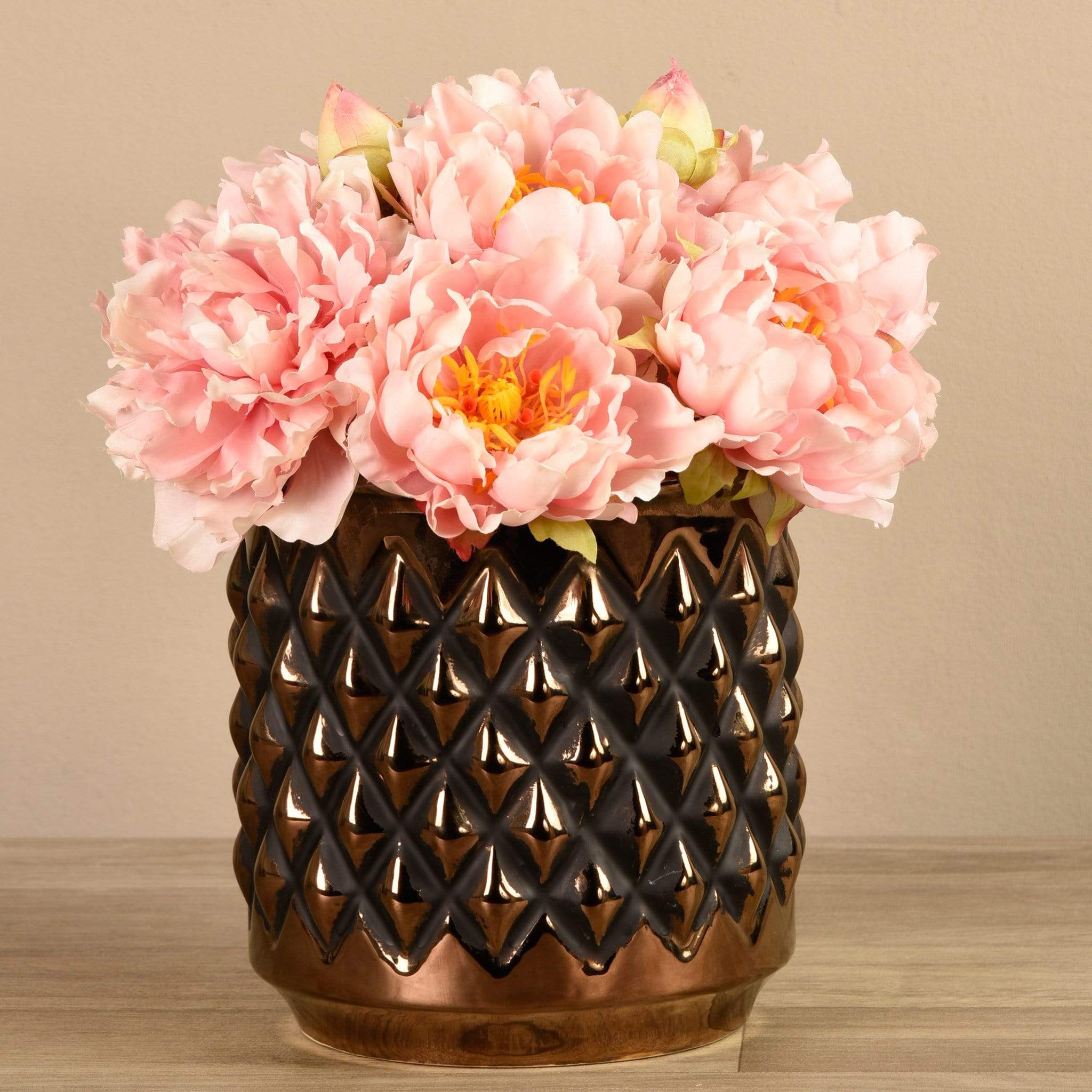 Artificial Peony Arrangement - Image 6
