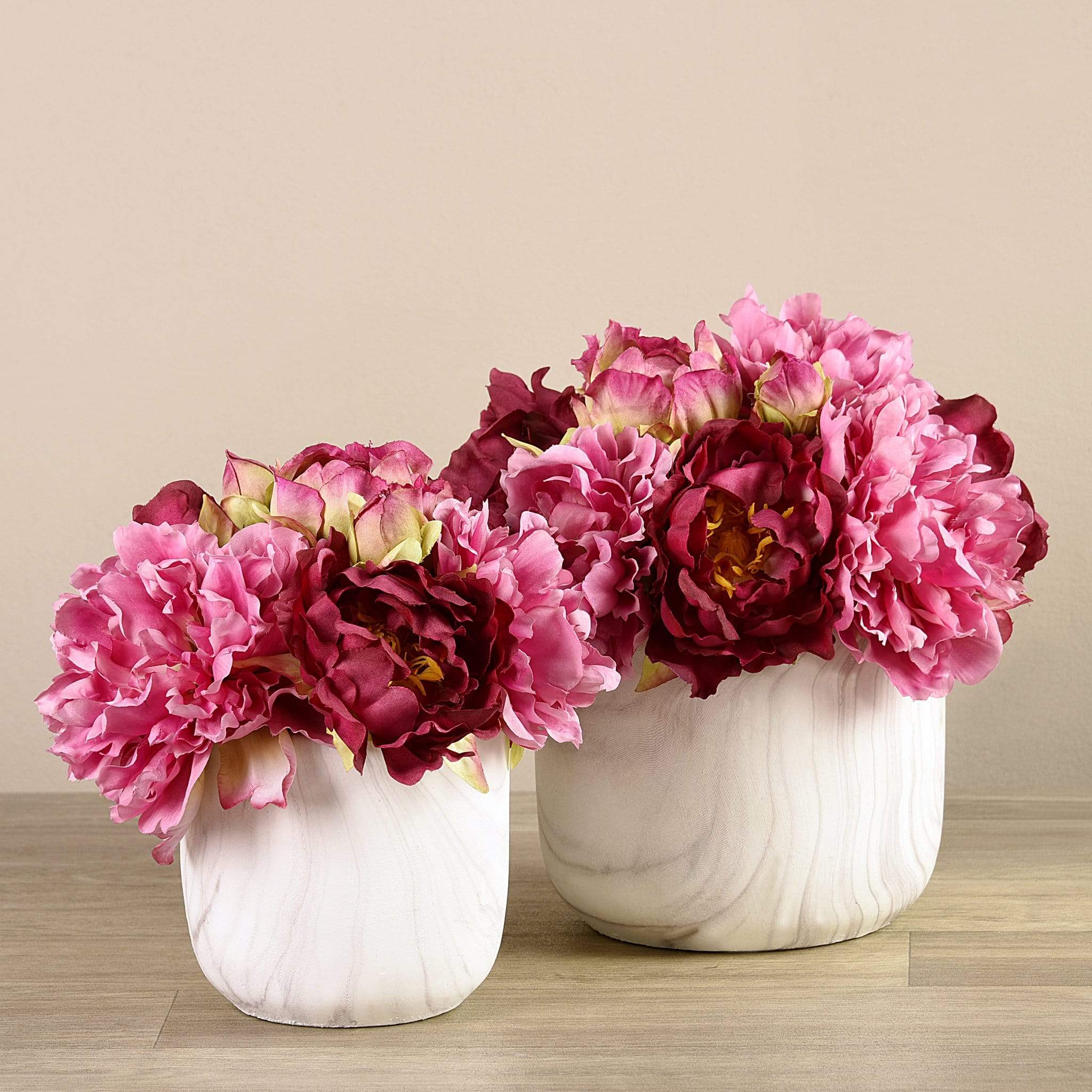Artificial Peony Arrangement - Image 7
