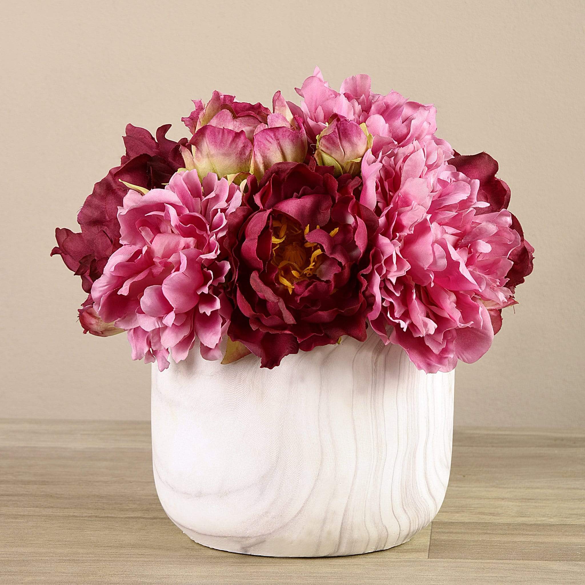 Artificial Peony Arrangement - Image 9