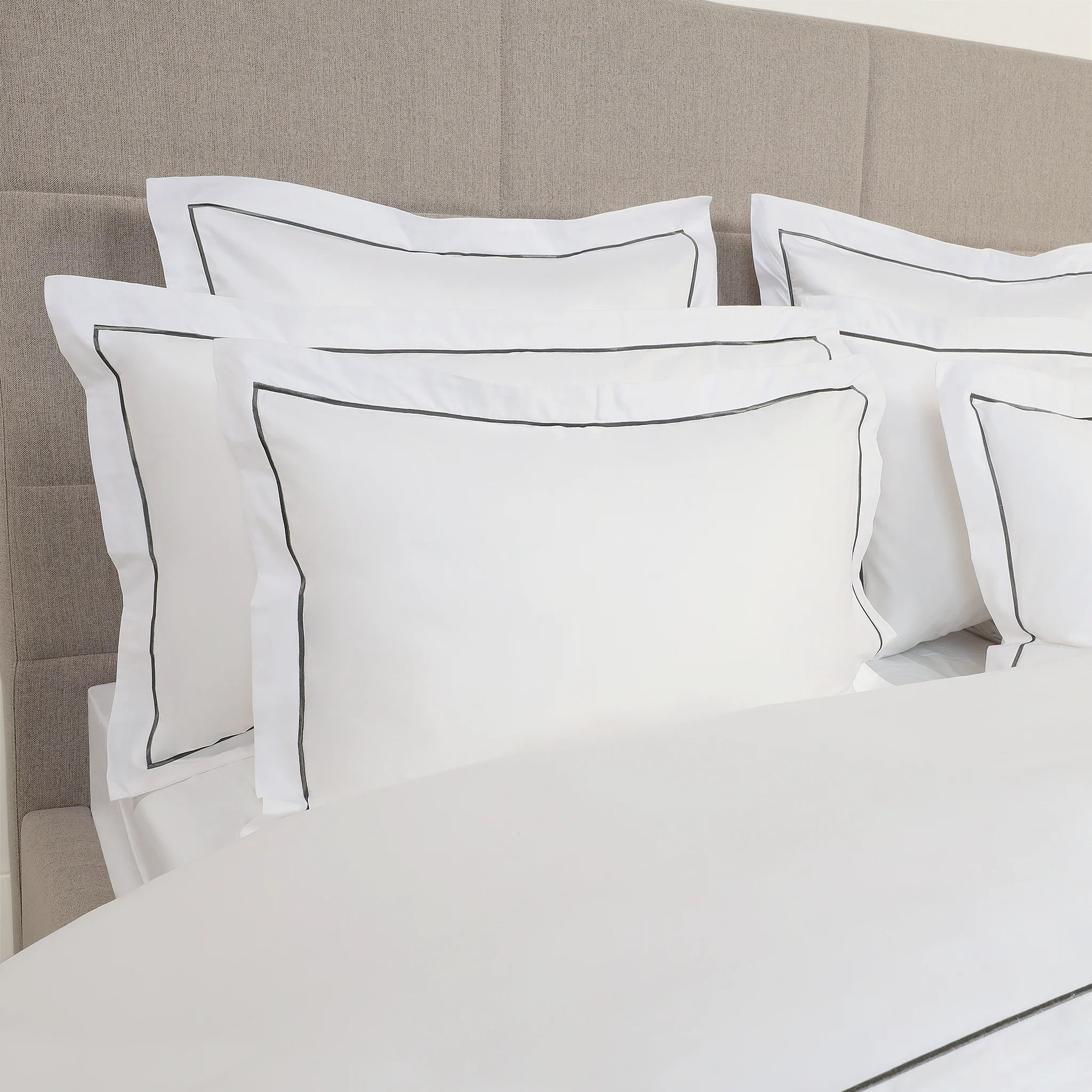 Pillow Case Set The Premium Hotel Collection 100% Egyptian Cotton 500TC