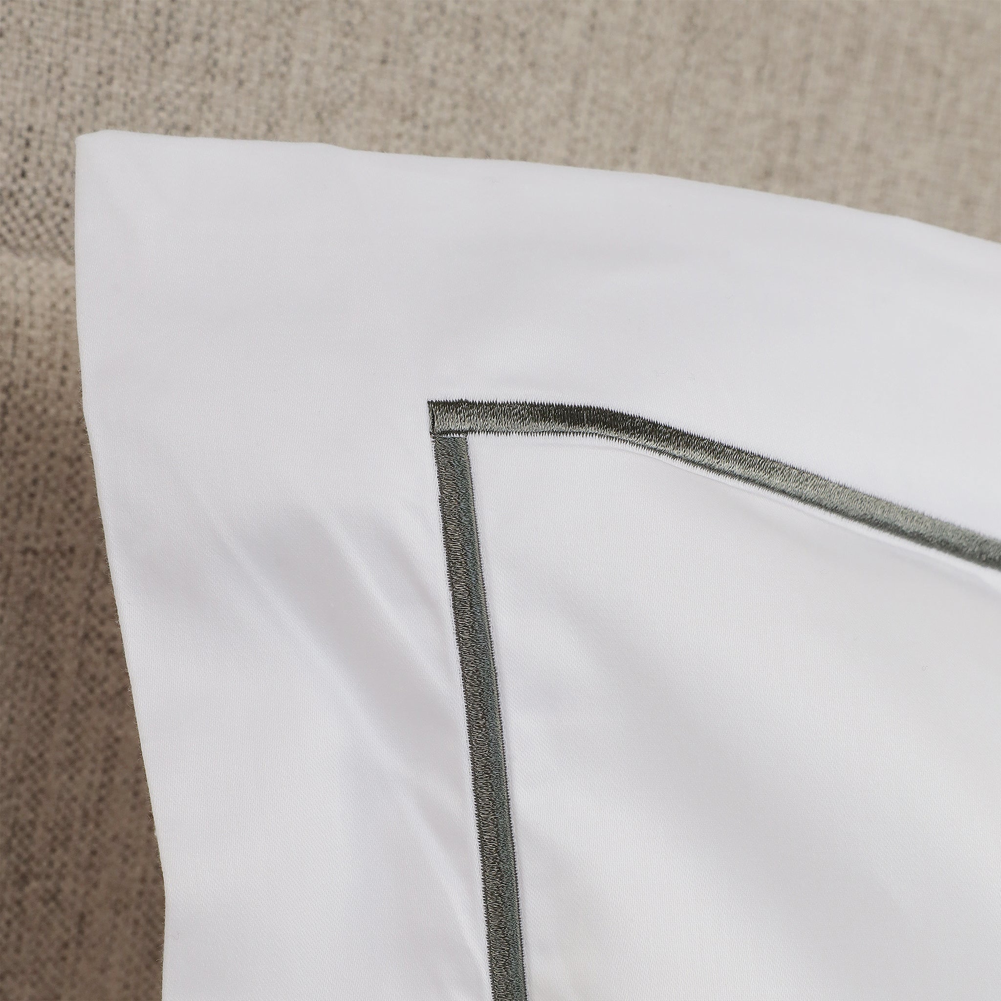 Pillow Case Set The Premium Hotel Collection 100% Egyptian Cotton 500TC - Image 3
