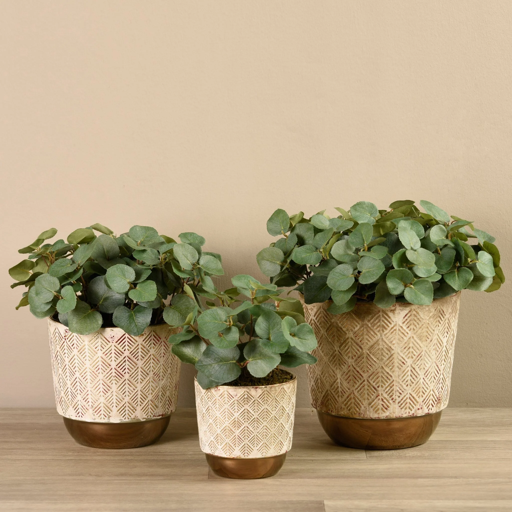 Artificial Potted Eucalyptus