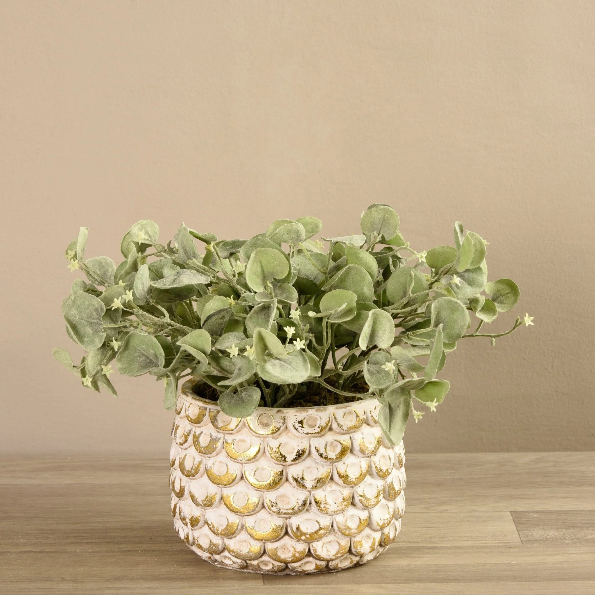 Potted Silver Fall Plant - Image 2