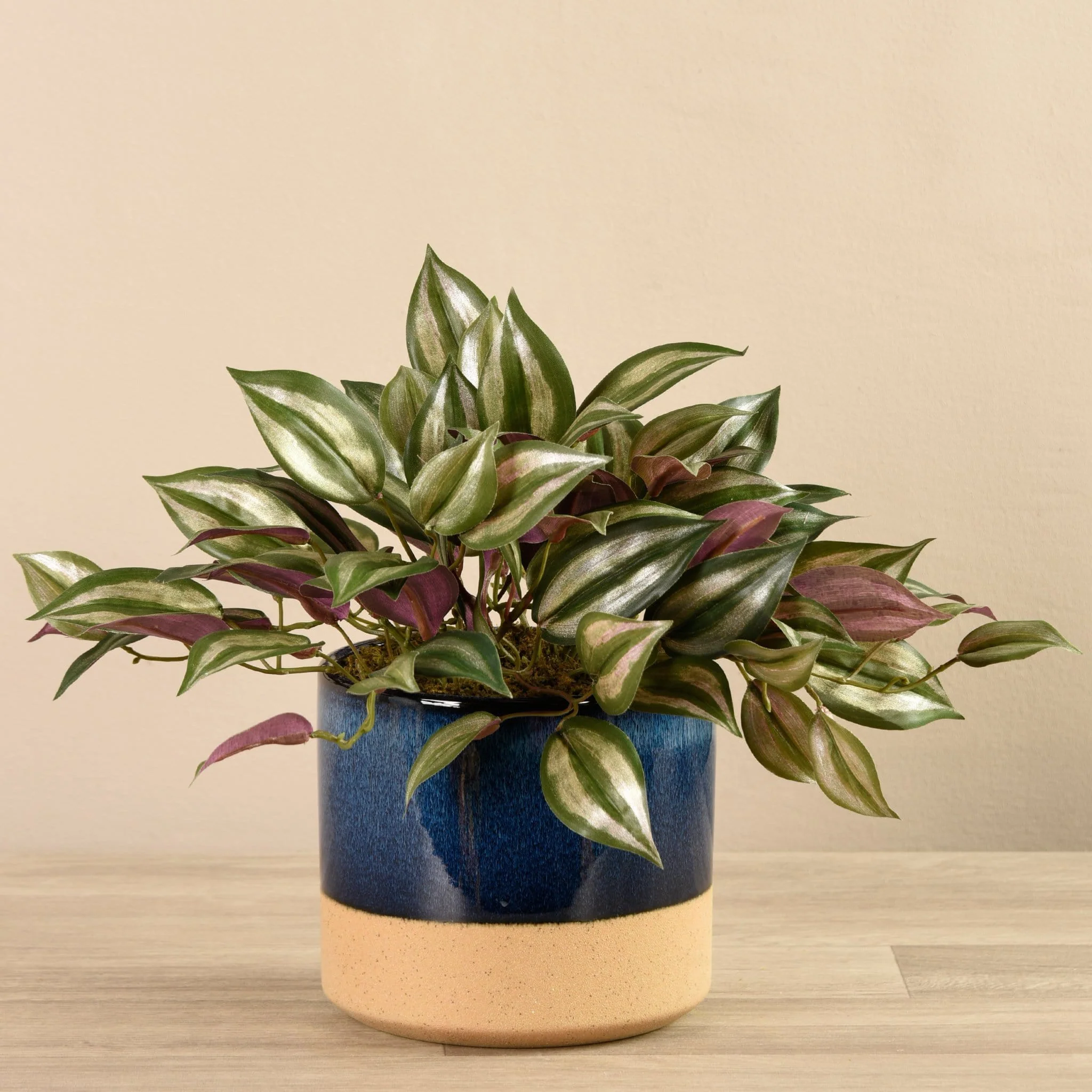 Artificial Potted Vanilla Leaf Plant - Image 3