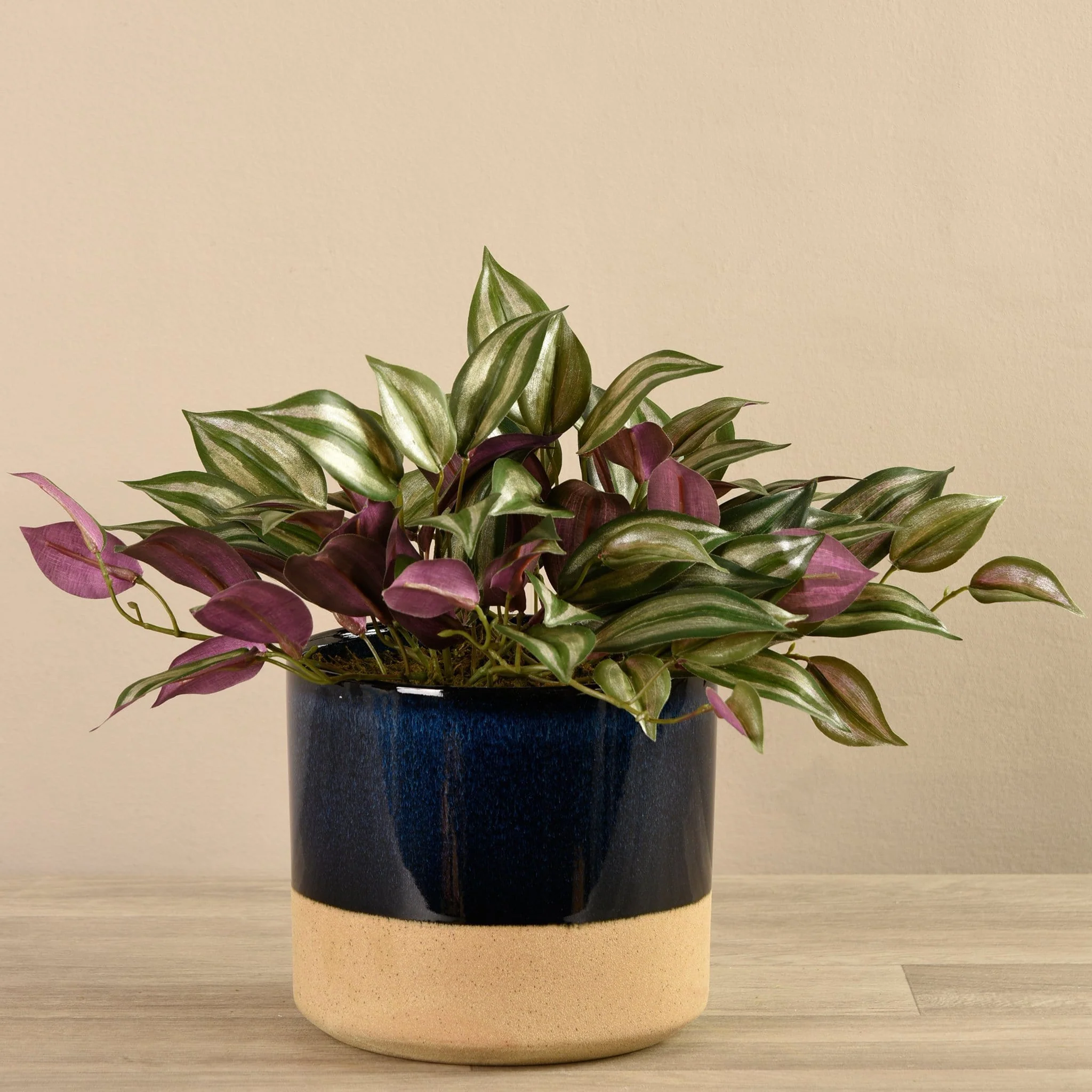 Artificial Potted Vanilla Leaf Plant - Image 4
