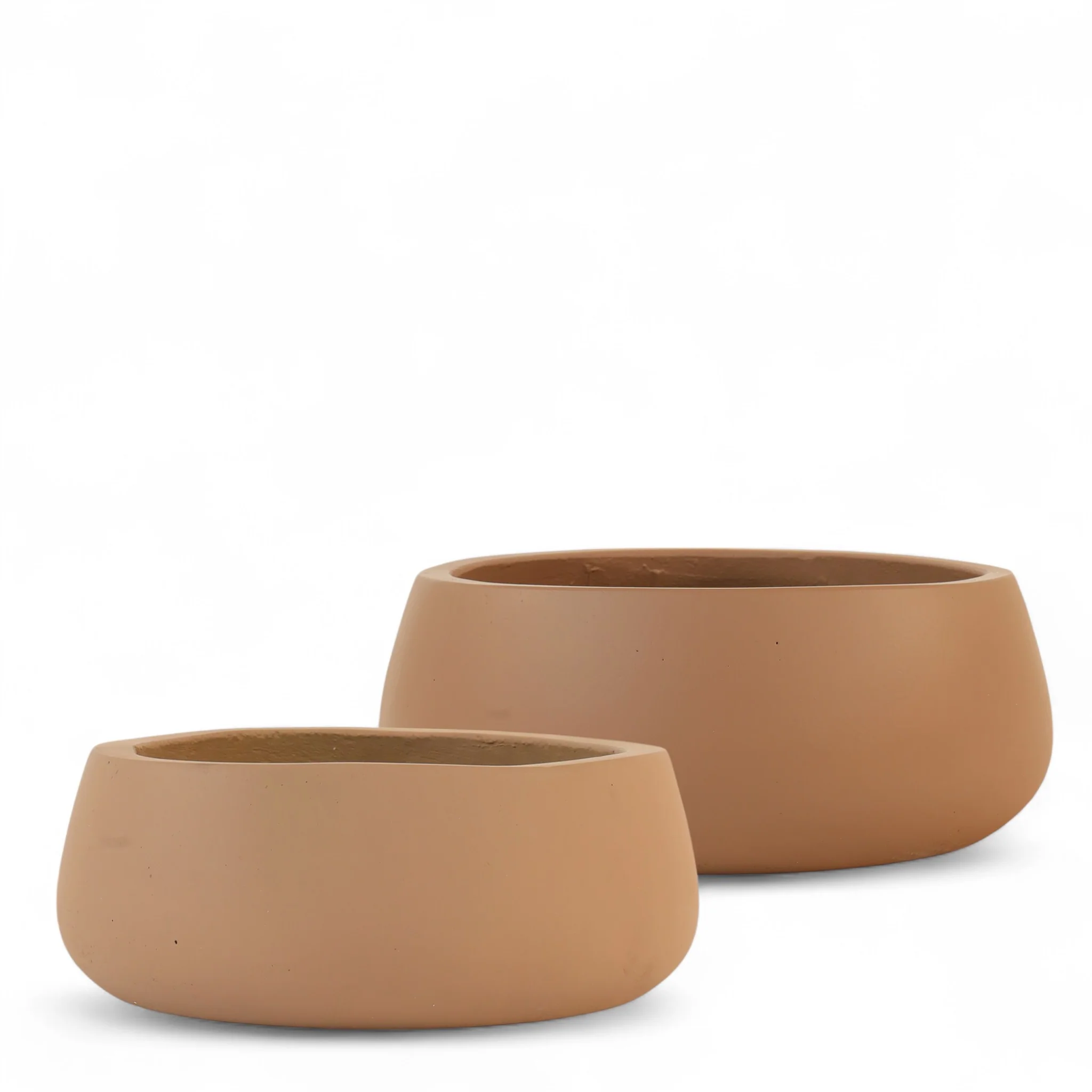 Round Cement Pot - Image 2