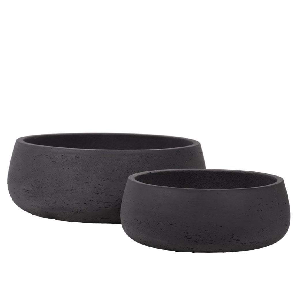 Round Cement Pot