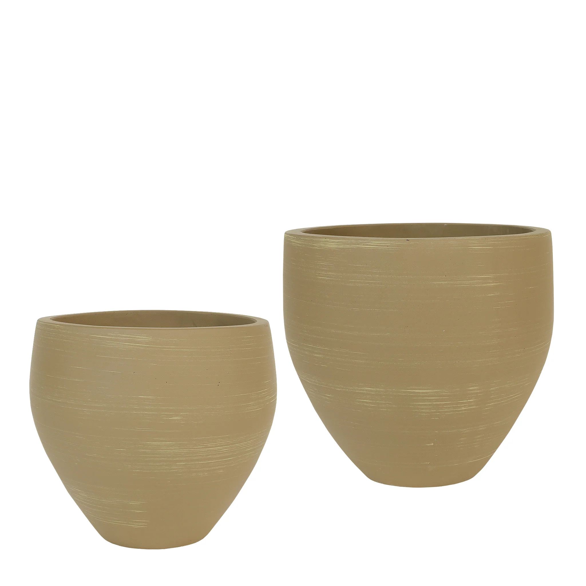 Round Cement Tree Pot