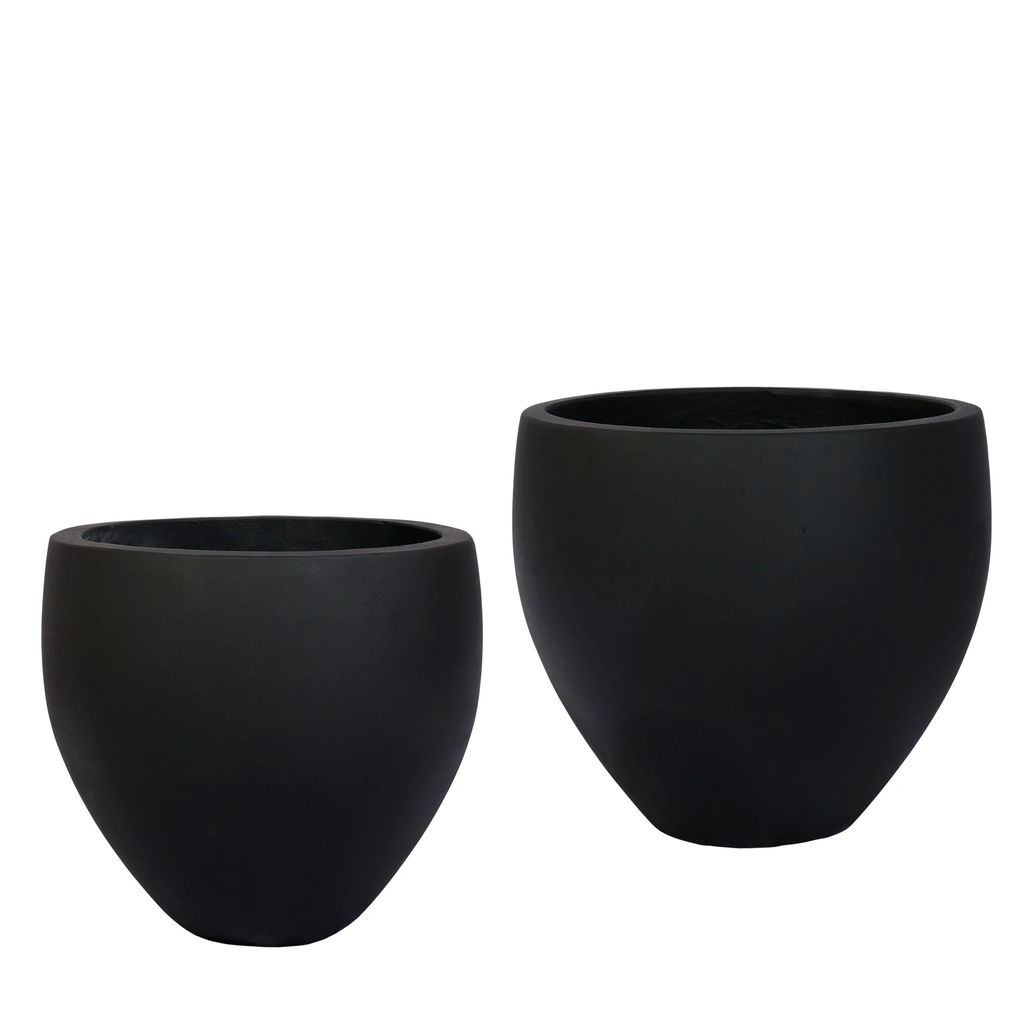 Round Cement Tree Pot